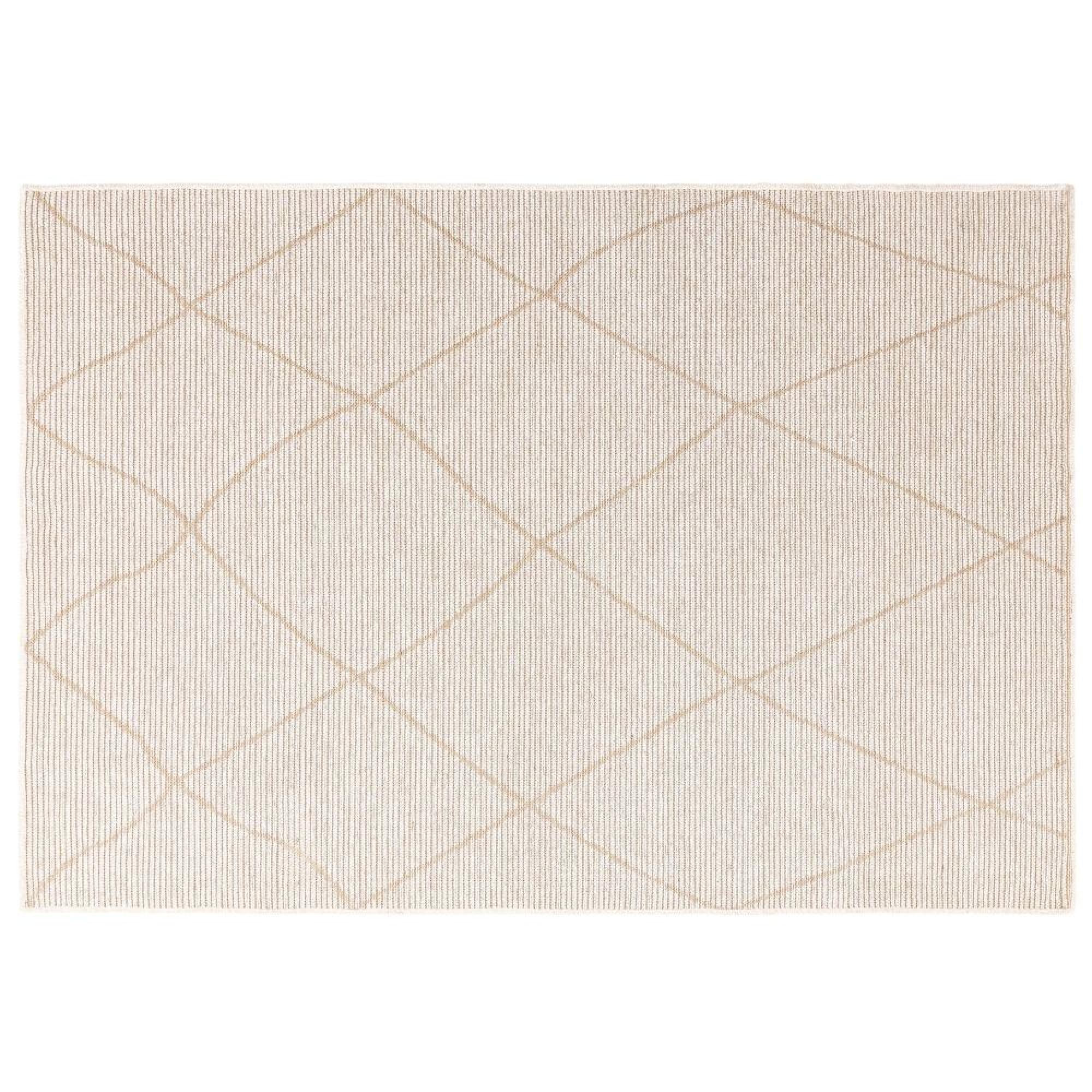 Mulberry Cream White Rug - Sizes Available