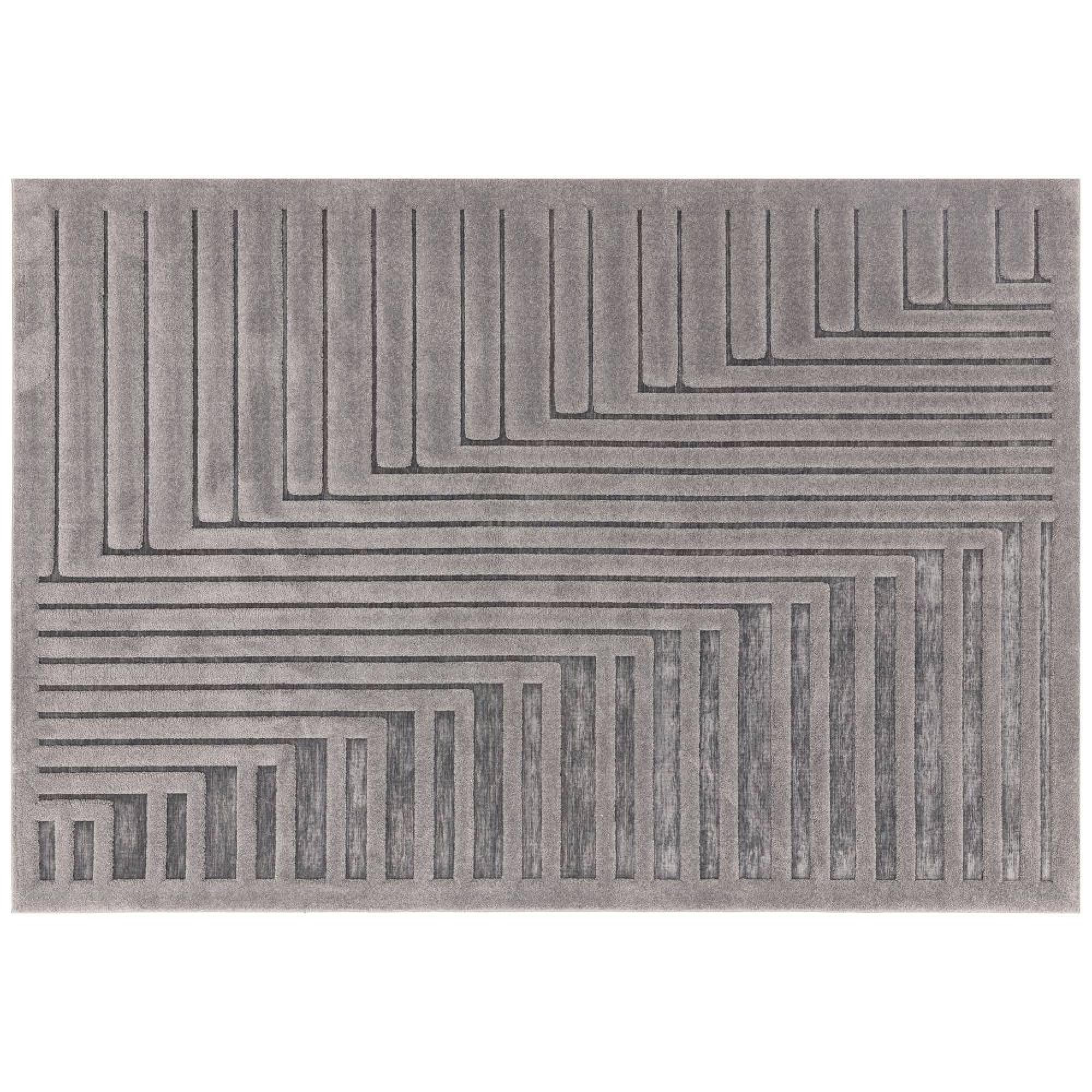 Valley Charcoal Rug - Sizes Available