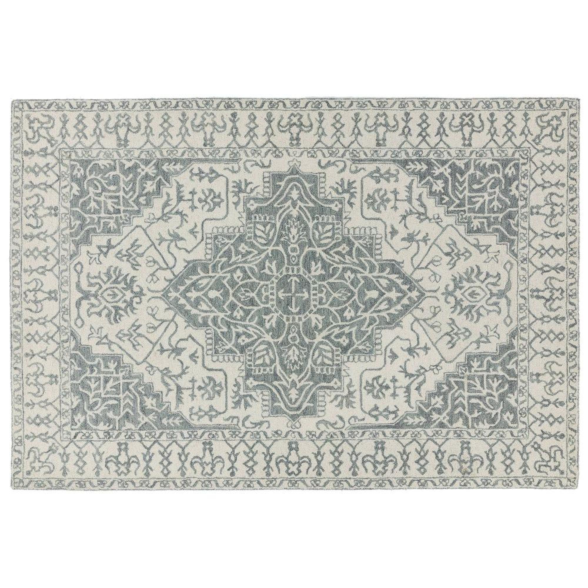 Bronte Grey Silver Rug - Sizes Available