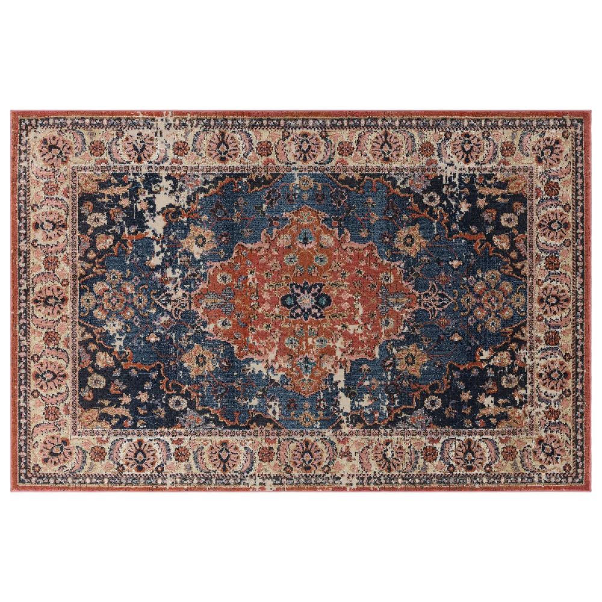 Zola Heris Blue Rug - Sizes Available