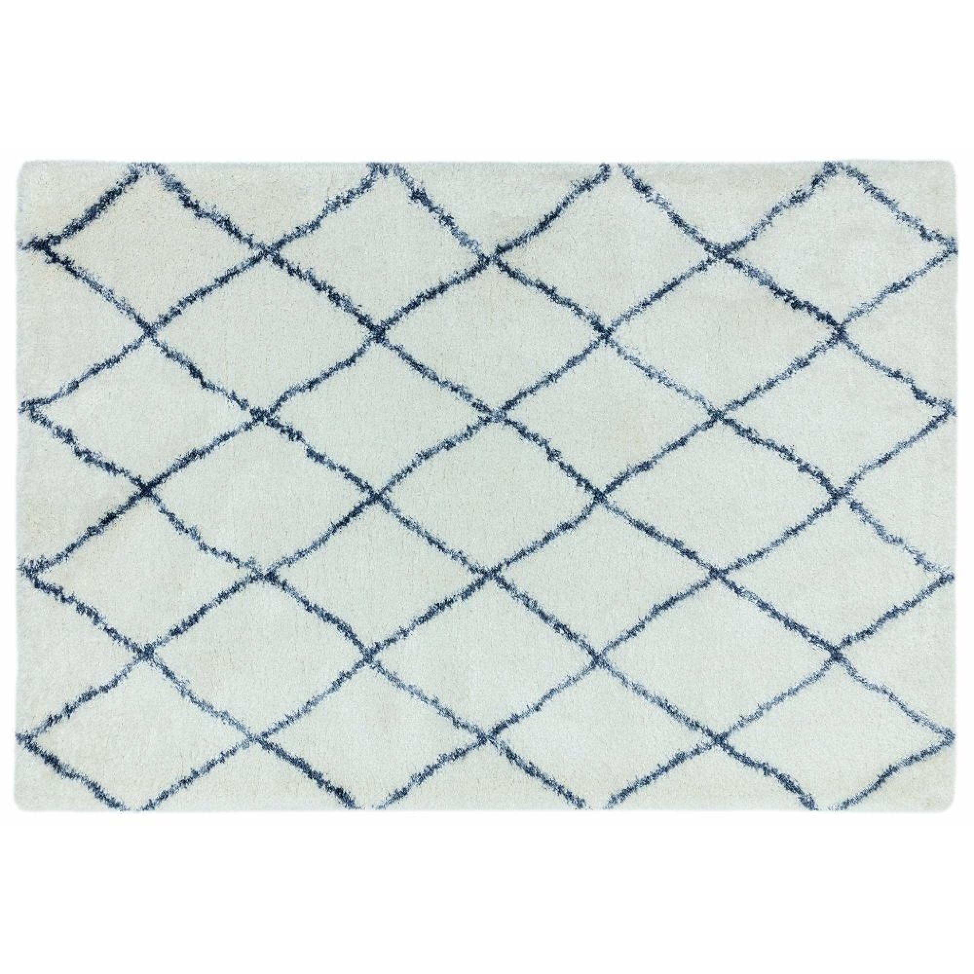 Alto Cream and Blue AL03 Rug - Sizes Available