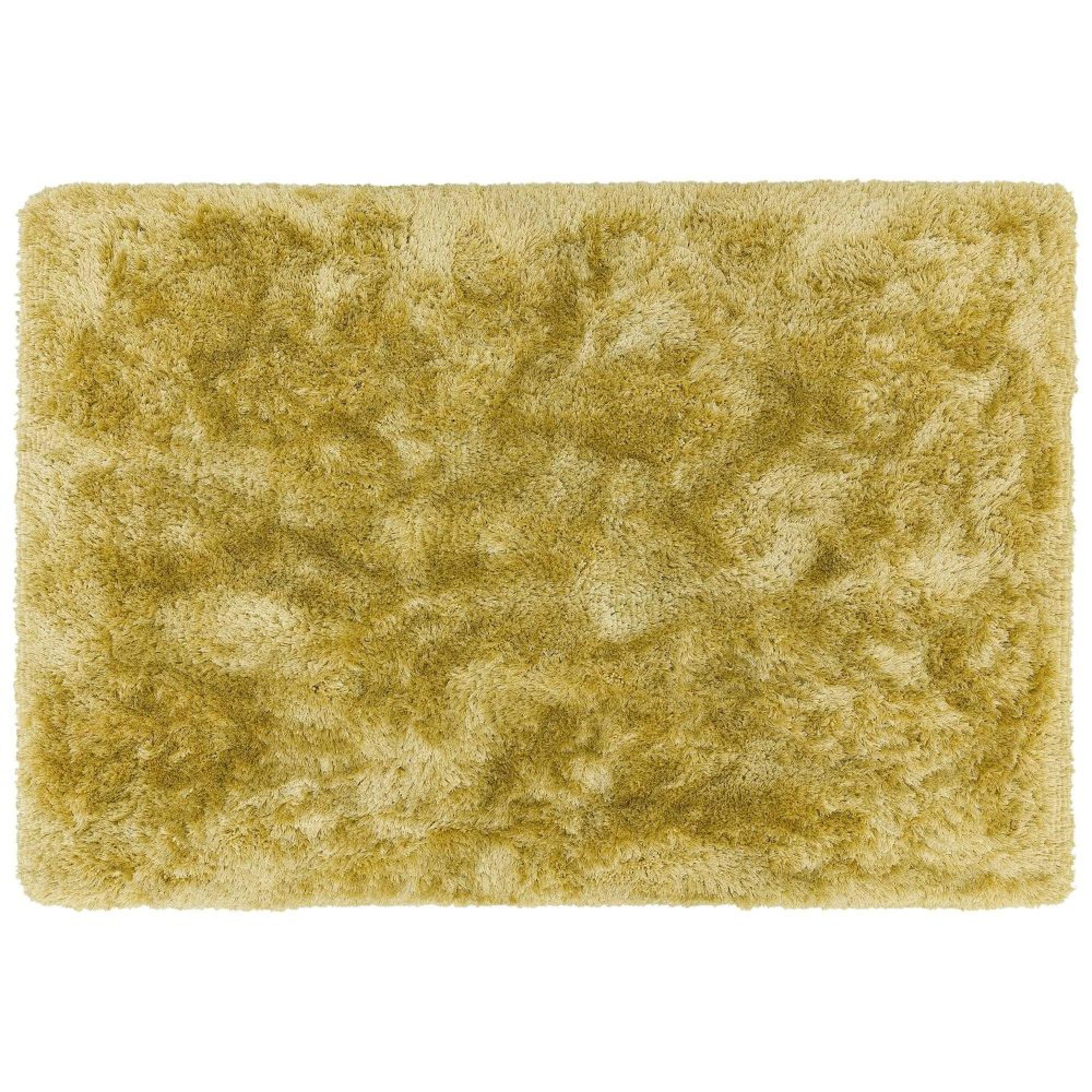 Plush Yellow Rug - Sizes Available