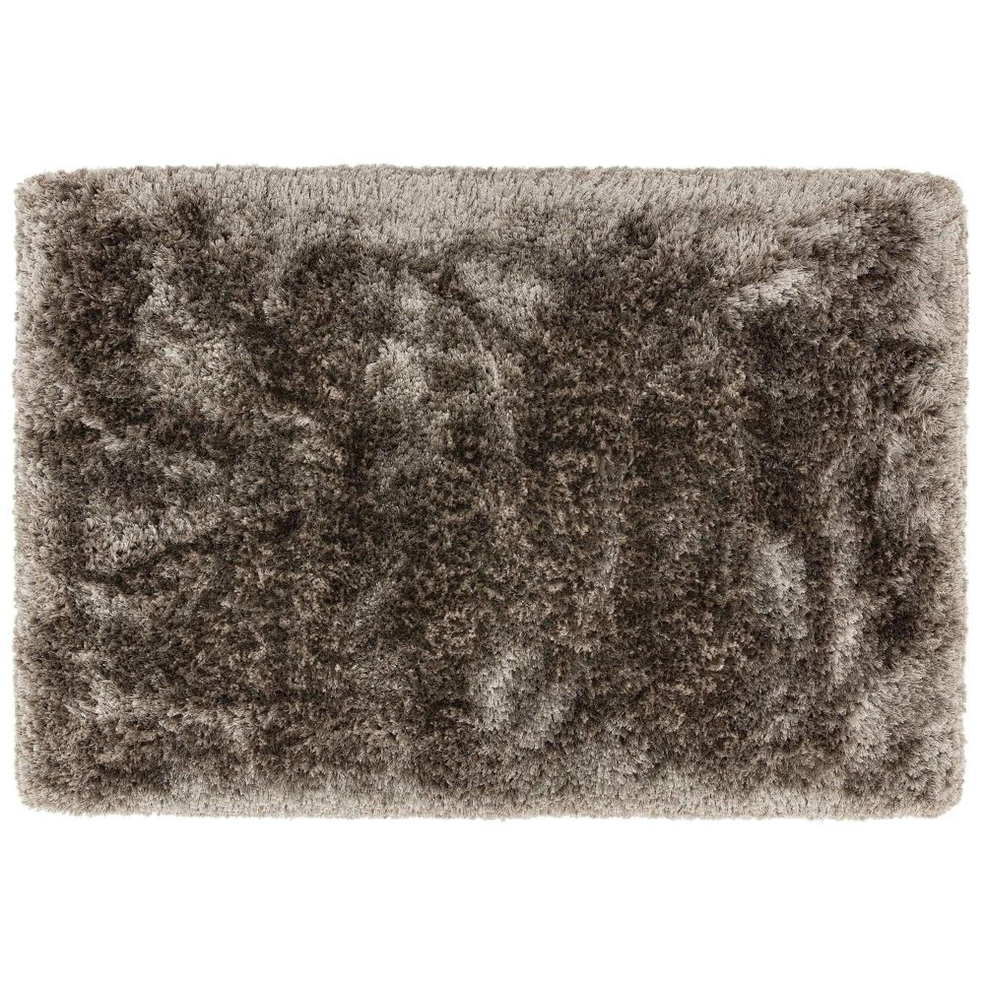 Plush Zinc Grey Silver Rug - Sizes Available