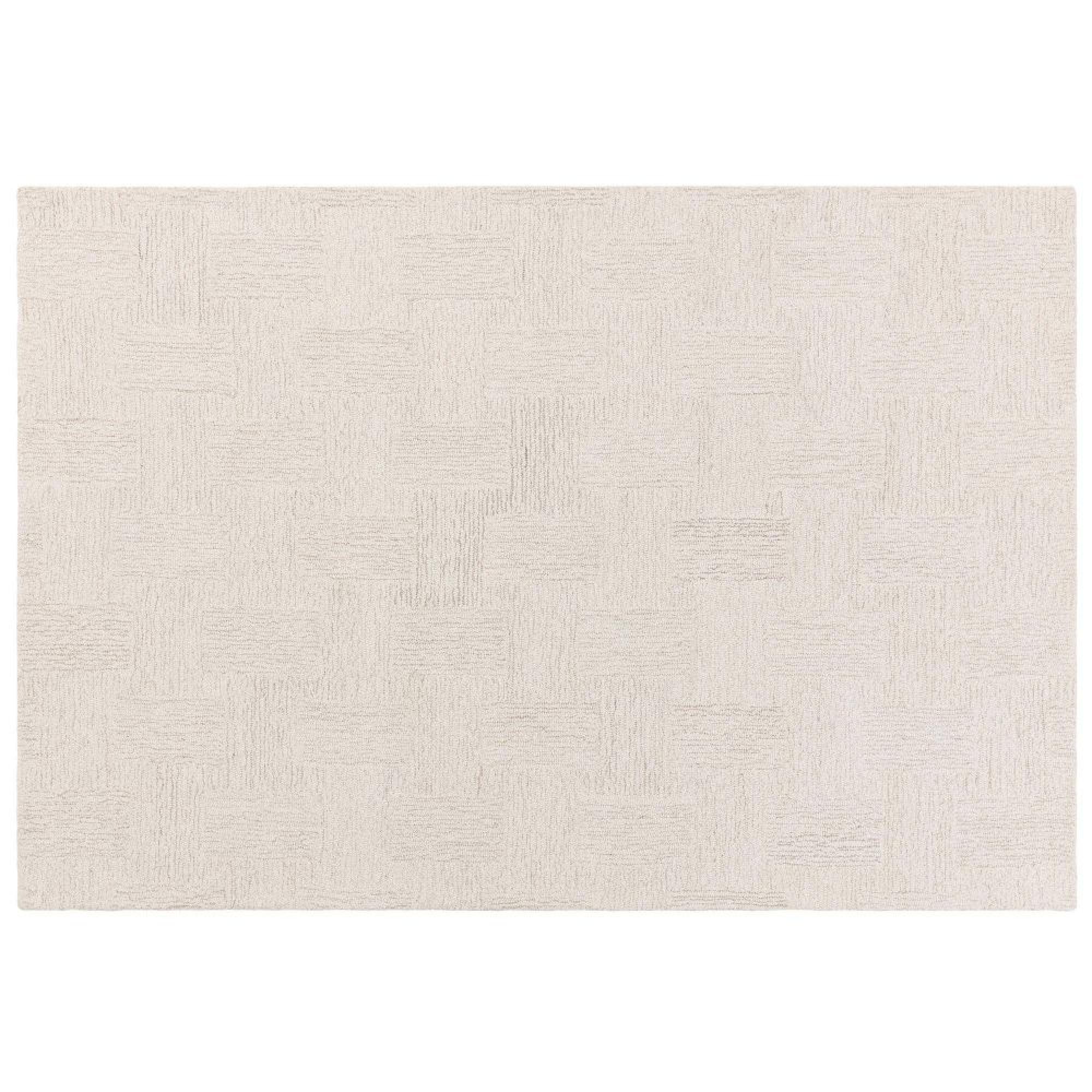 Theodore Hatch White Rug - Sizes Available