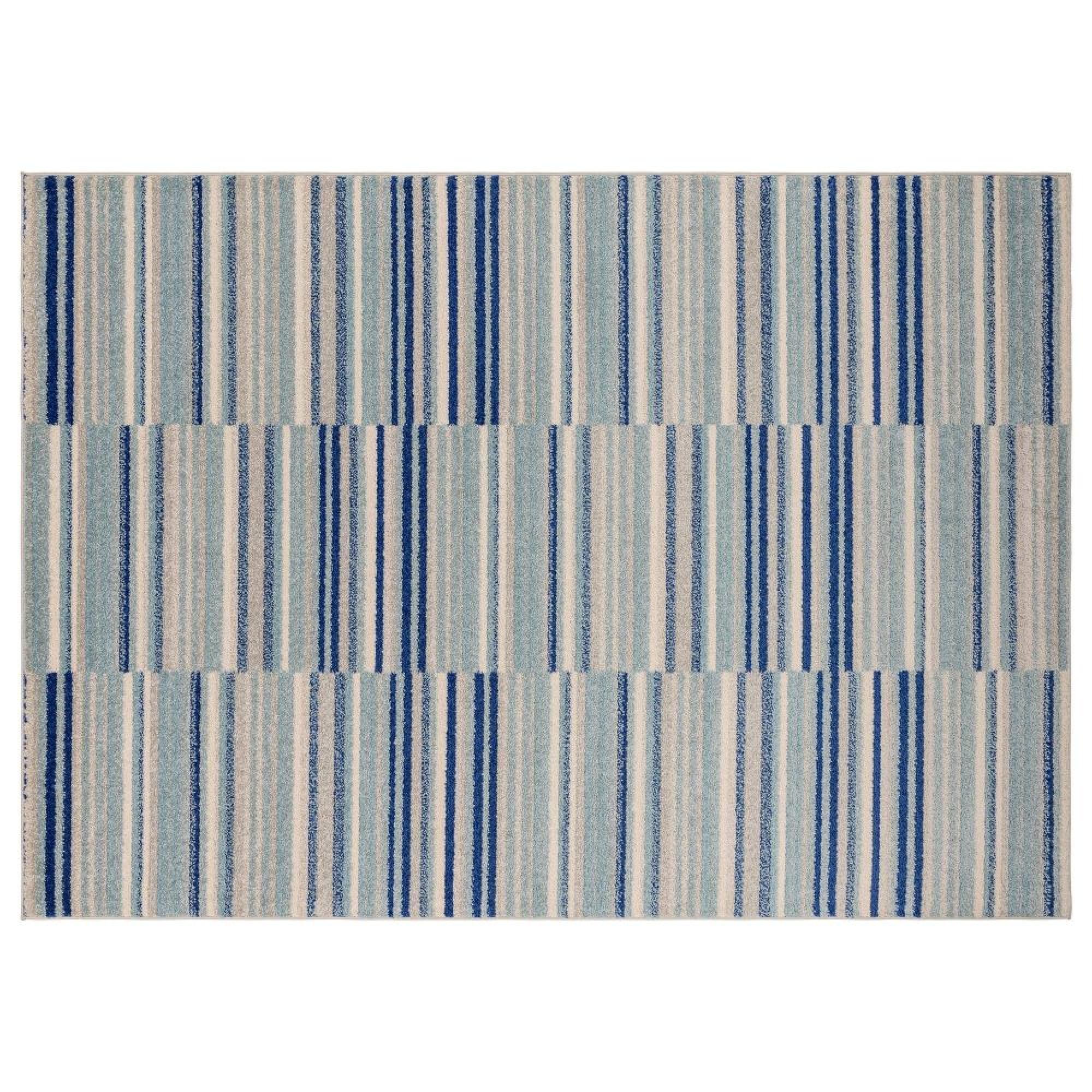 Muse Blue Stripe MU05 Rug - Sizes Available
