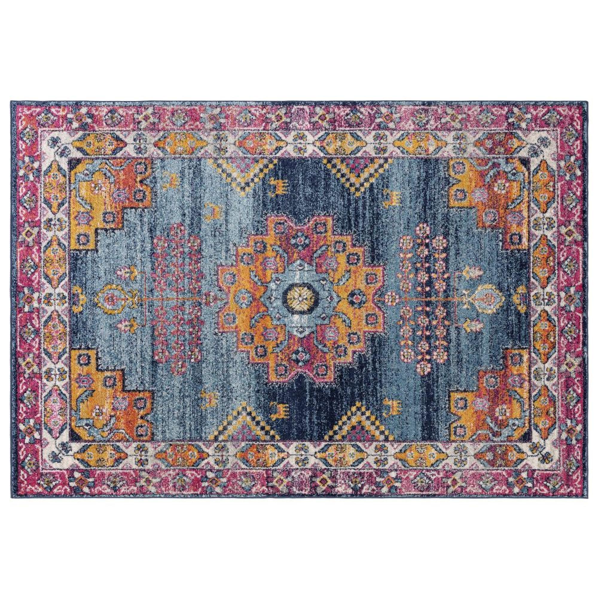 Muse Medallion Bright Multi Colour MU29 Rug - Sizes Available