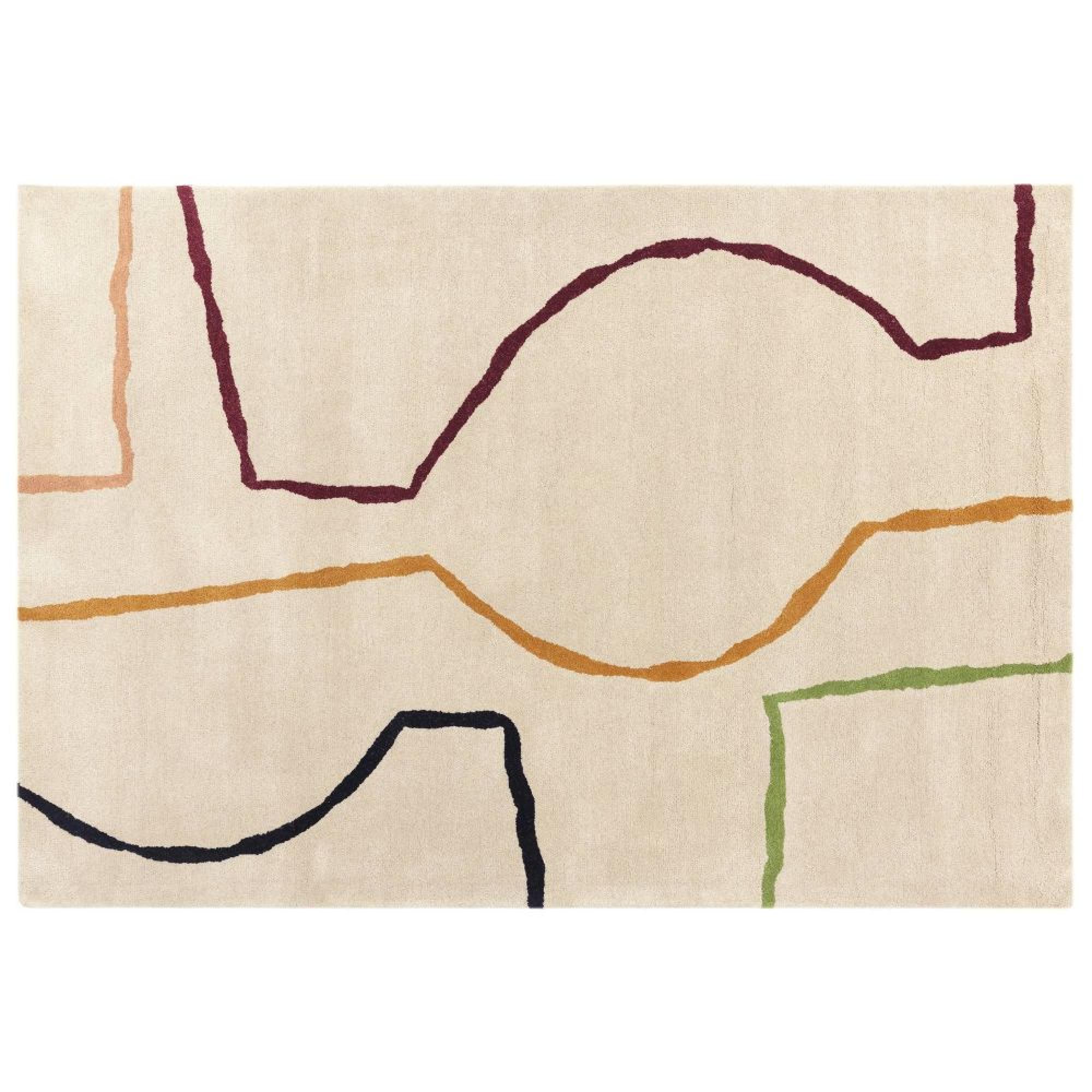 Reef Linear Multi Colour RF22 Rug - Sizes Available