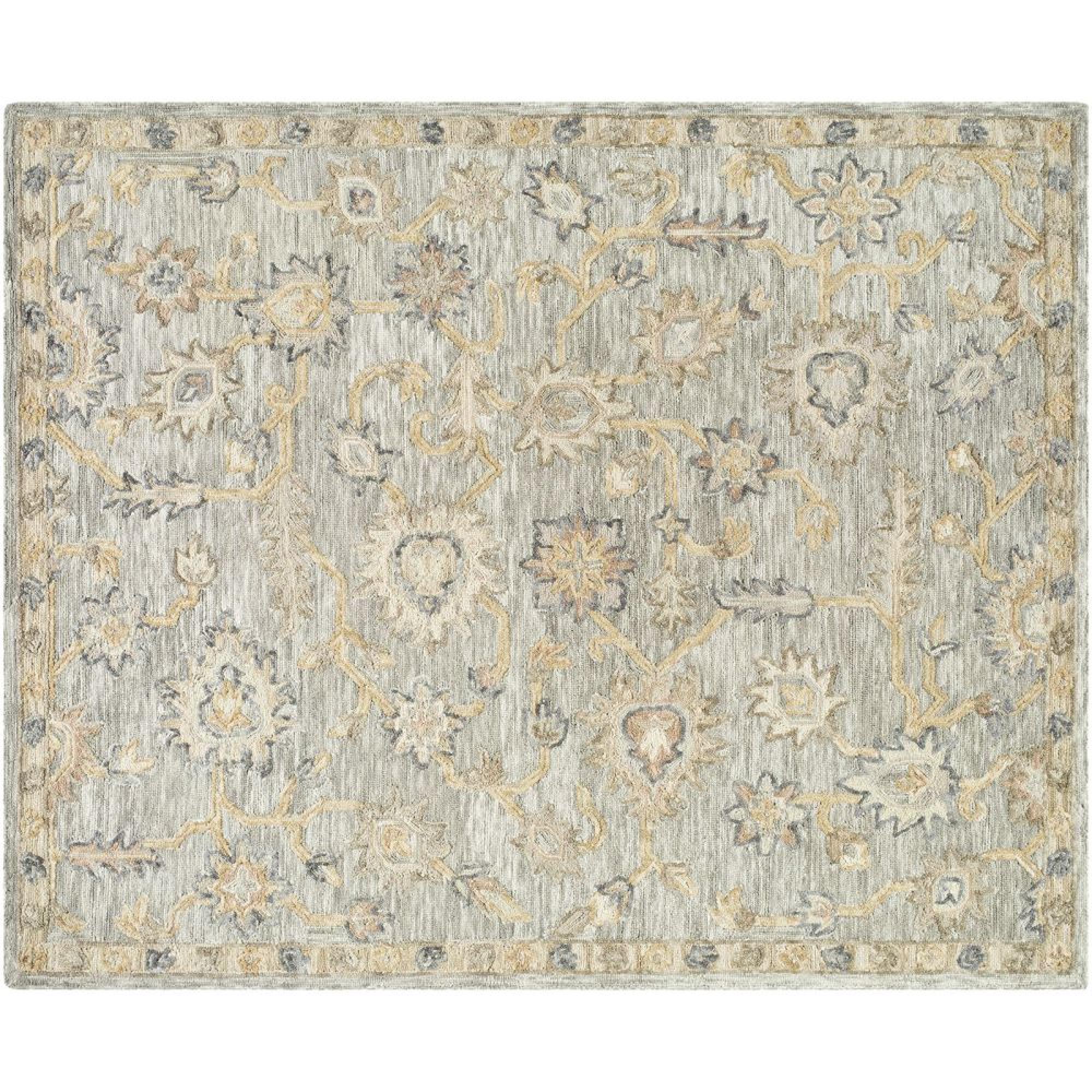 Arnold Grey Wool AOD2303 Rug - Sizes Available