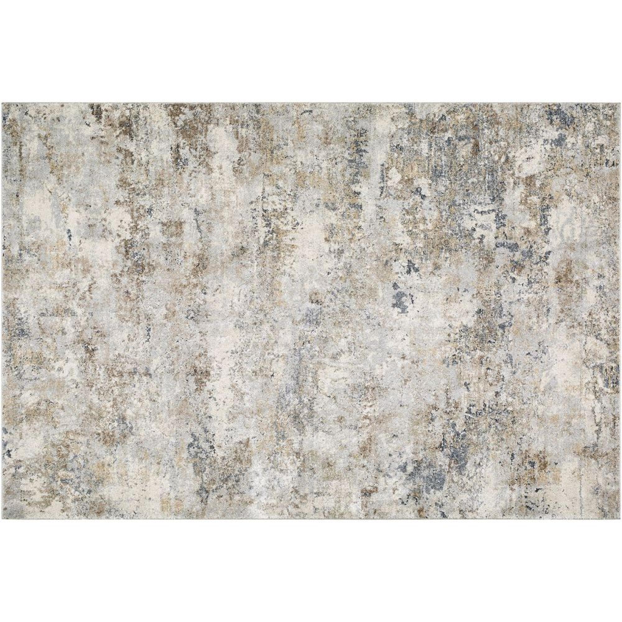 Avellino Abstract Blue High Pile AVL2323 Rug - Sizes Available