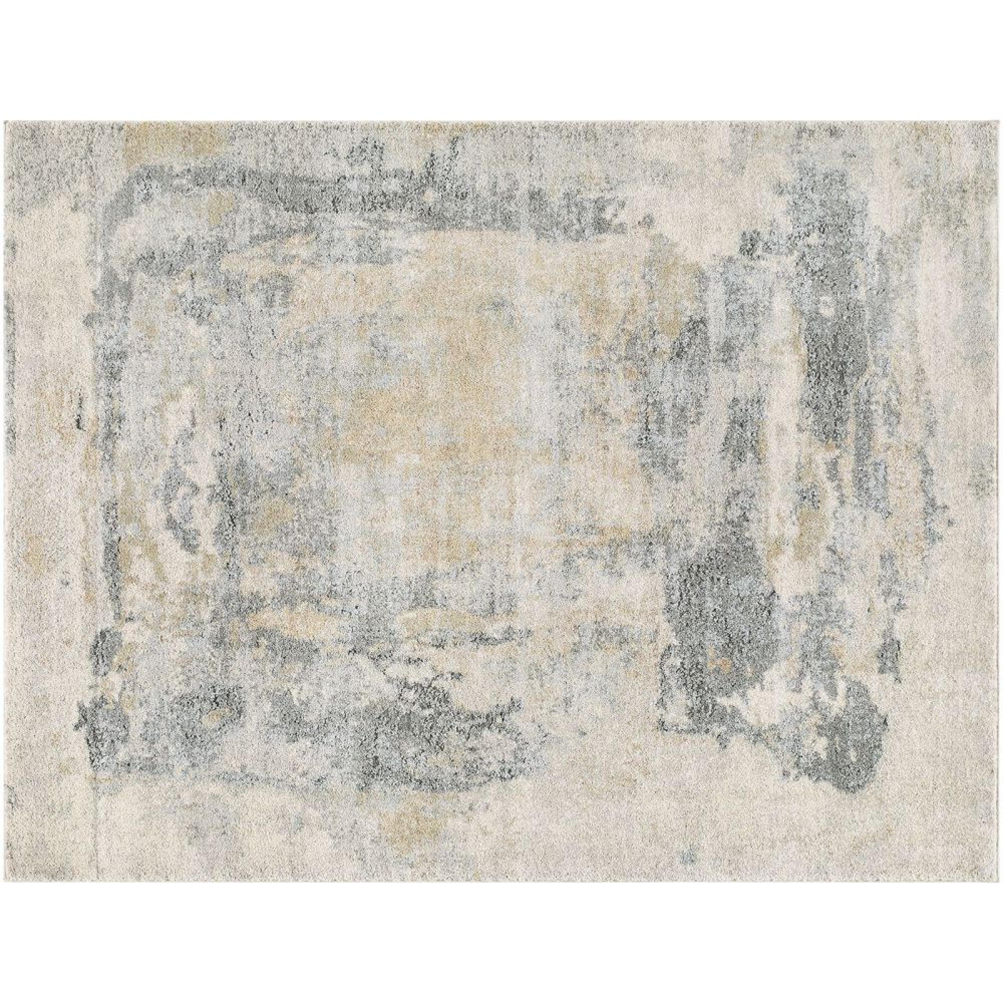 Avellino Abstract Grey High Pile AVL2348 Rug - Sizes Available