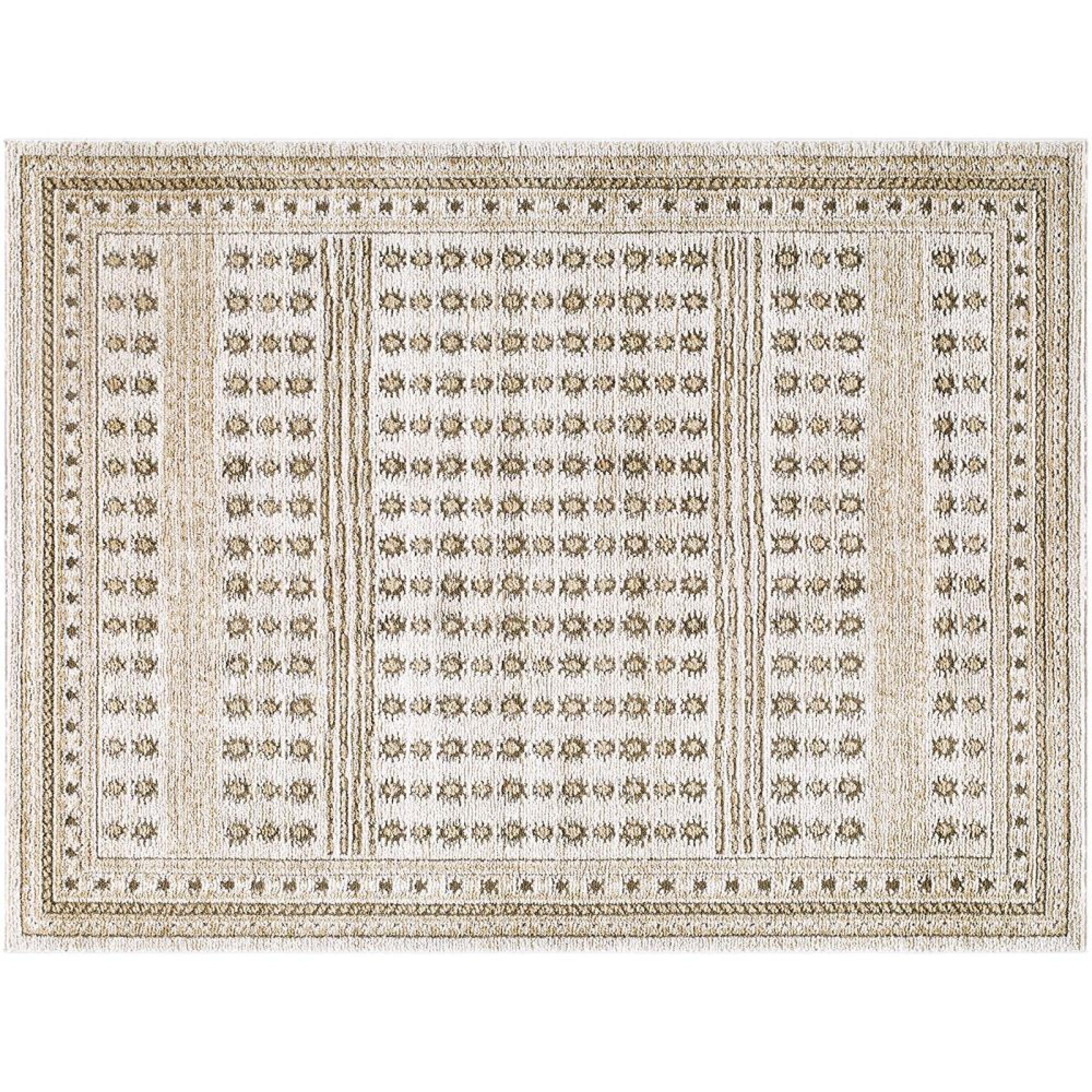 Alba Global Graphic Ivory EDAL2305 Rug - Sizes Available