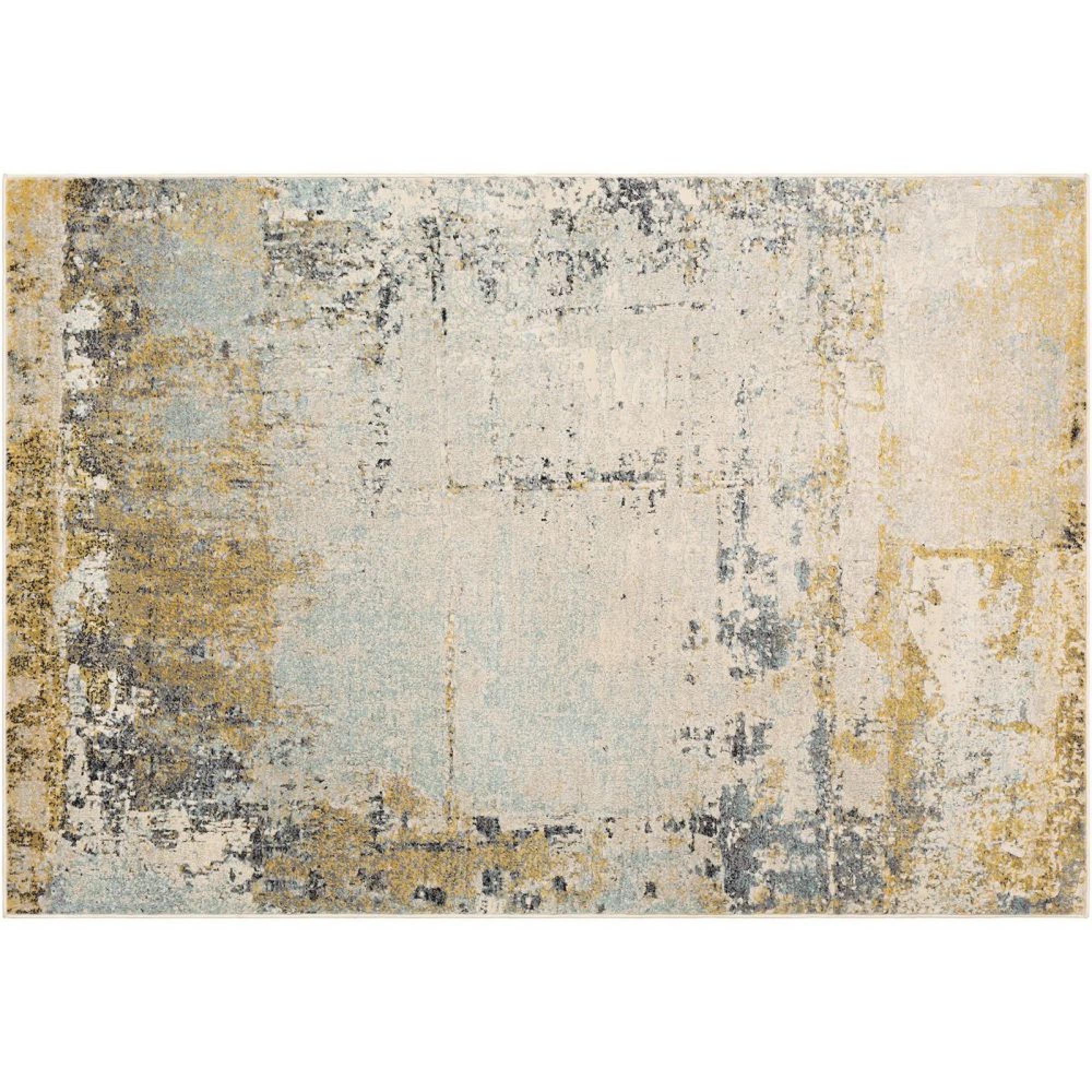 City Abstract Yellow CIT2378 Rug - Sizes Available