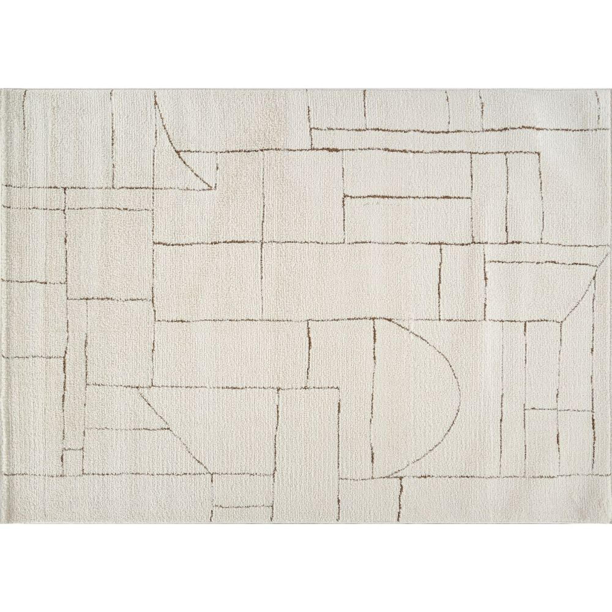 Freud Brown High Pile FEU2308 Rug - Sizes Available