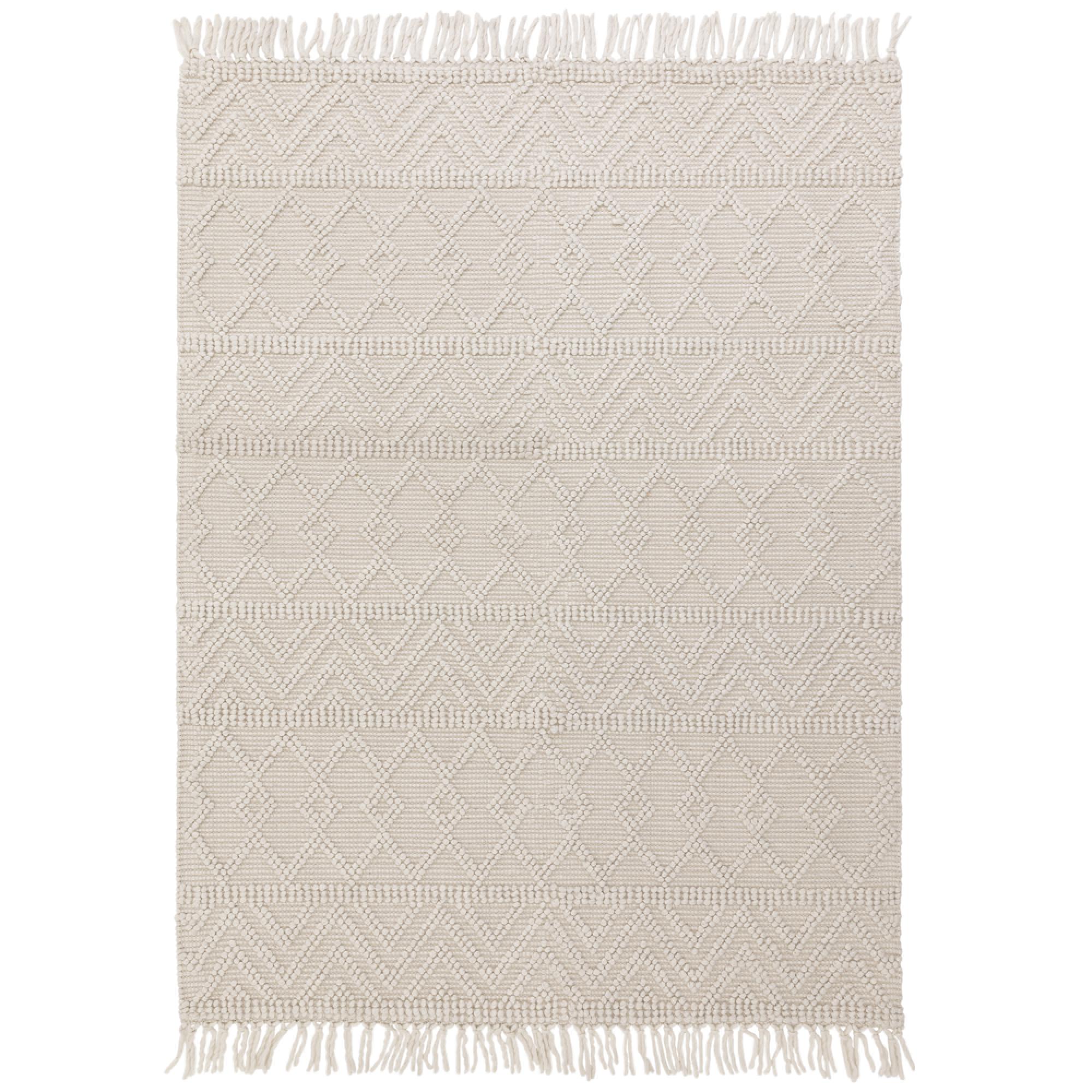 Boho Asra Rug - Ivory - Sizes Available