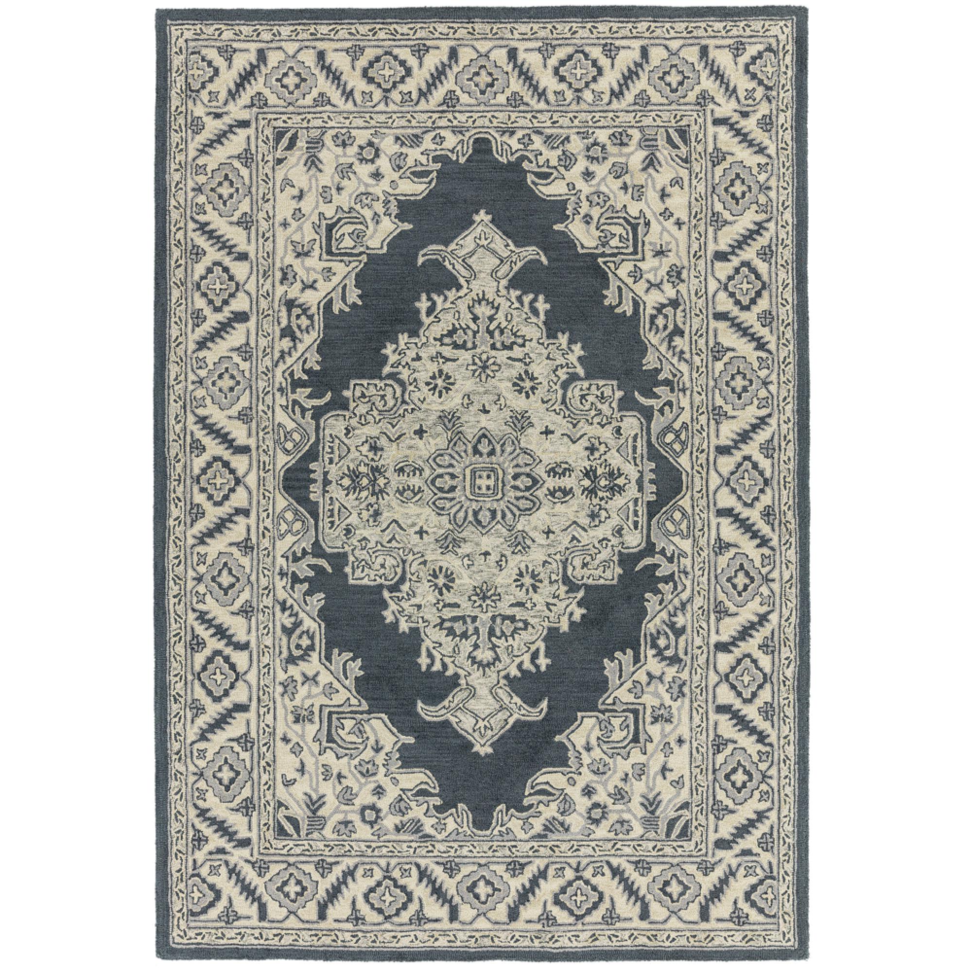 Classic Heritage Bronte Rug - Shadow Persian Medallion - Sizes Available