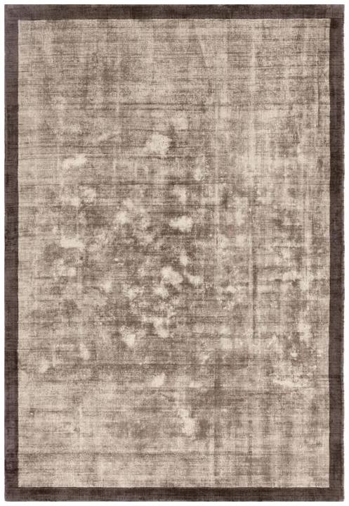 Contemporary Plain Blade Rug - Border 09 - Charcoal Moleskin - Sizes Available