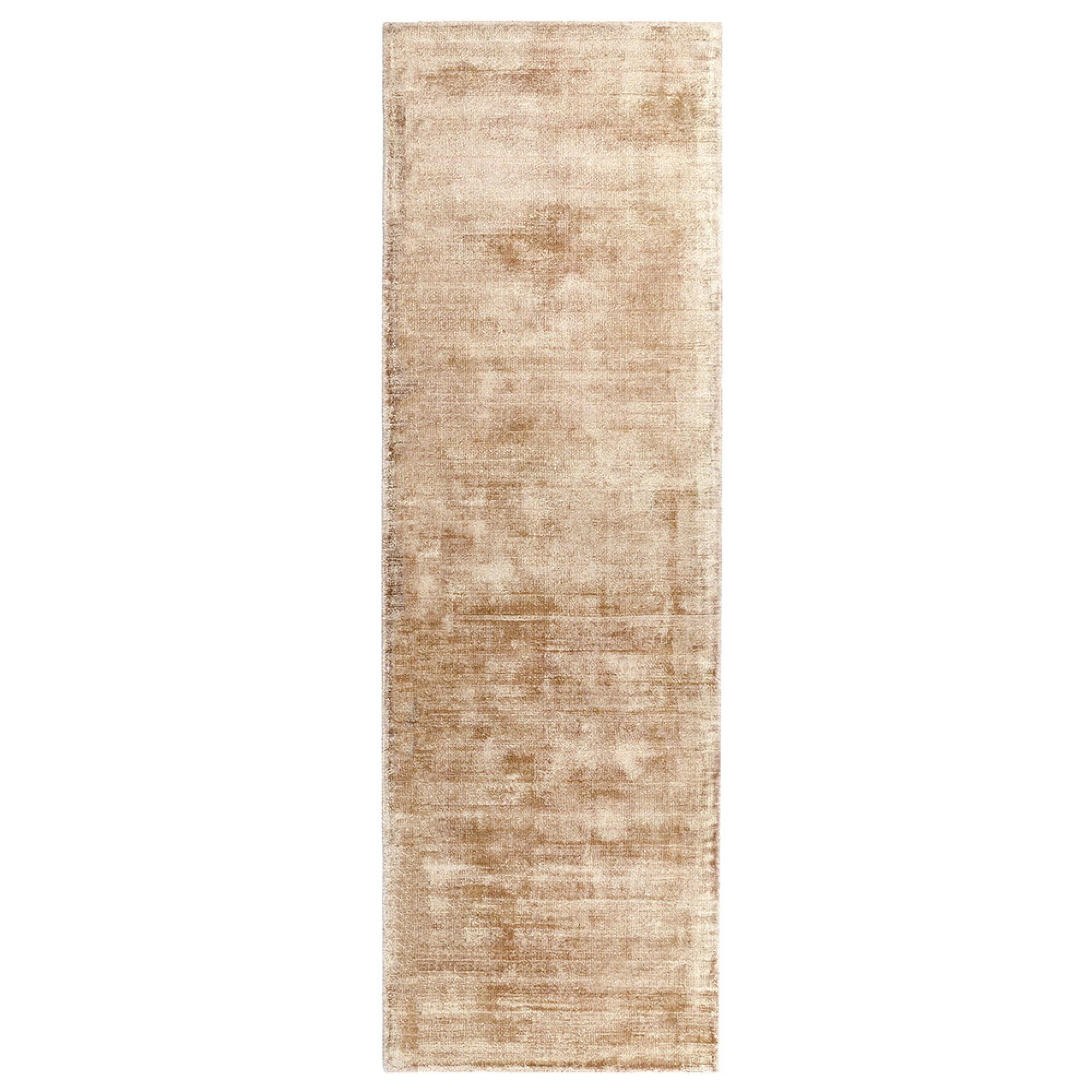 Contemporary Plain Blade Runner - Champagne - 66cm x 240cm
