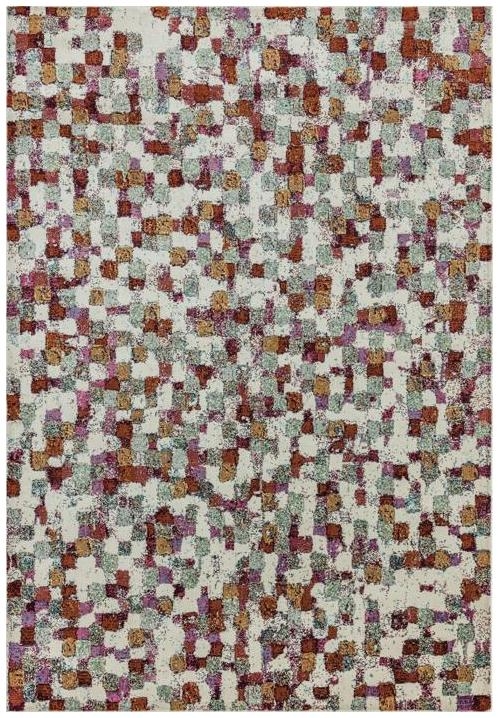 Easy Amelie Rug - Pixel - AM09 - Multi Colour - Sizes Available