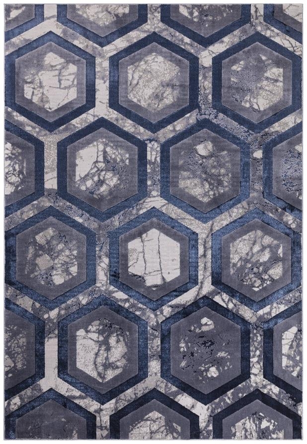 Easy Aurora Rug - Hexagon - AU19 - Sizes Available