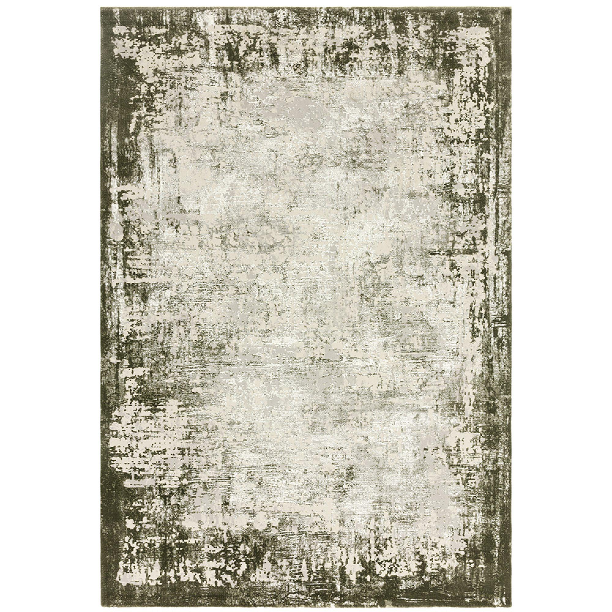 Easy Kuza Rug - Border - Green - Sizes Available