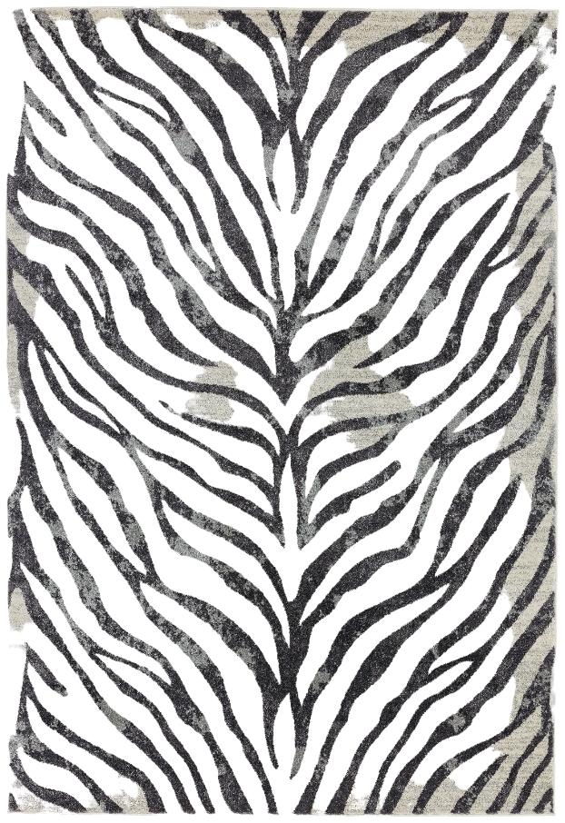 Easy Nova Rug Zebra Grey Nv27 Sizes Available