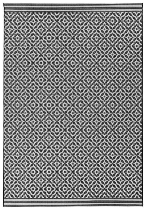 Easy Patio Rug Diamond 12 Mono Sizes Available