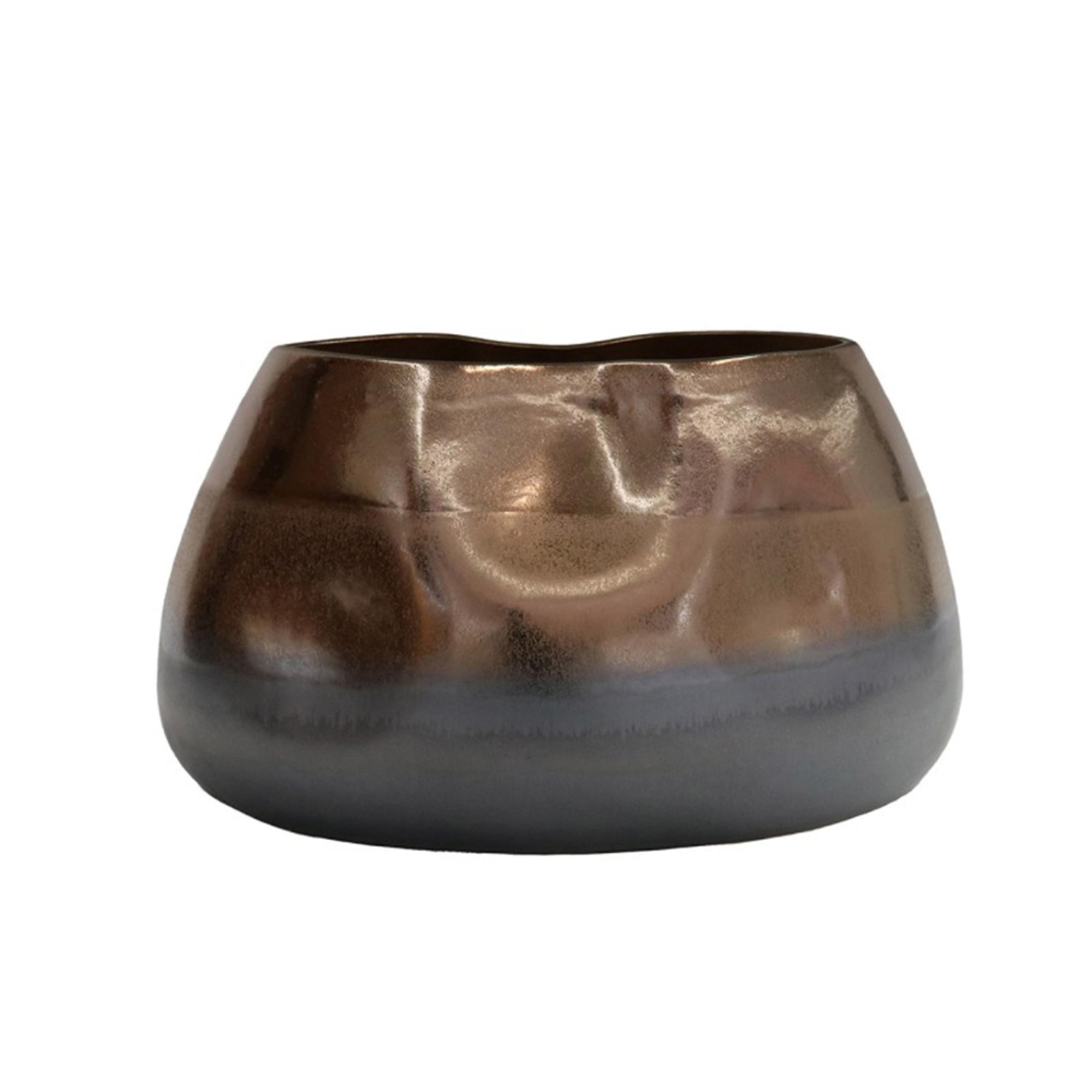 Vase - Black and Gold - Ceramic - Large