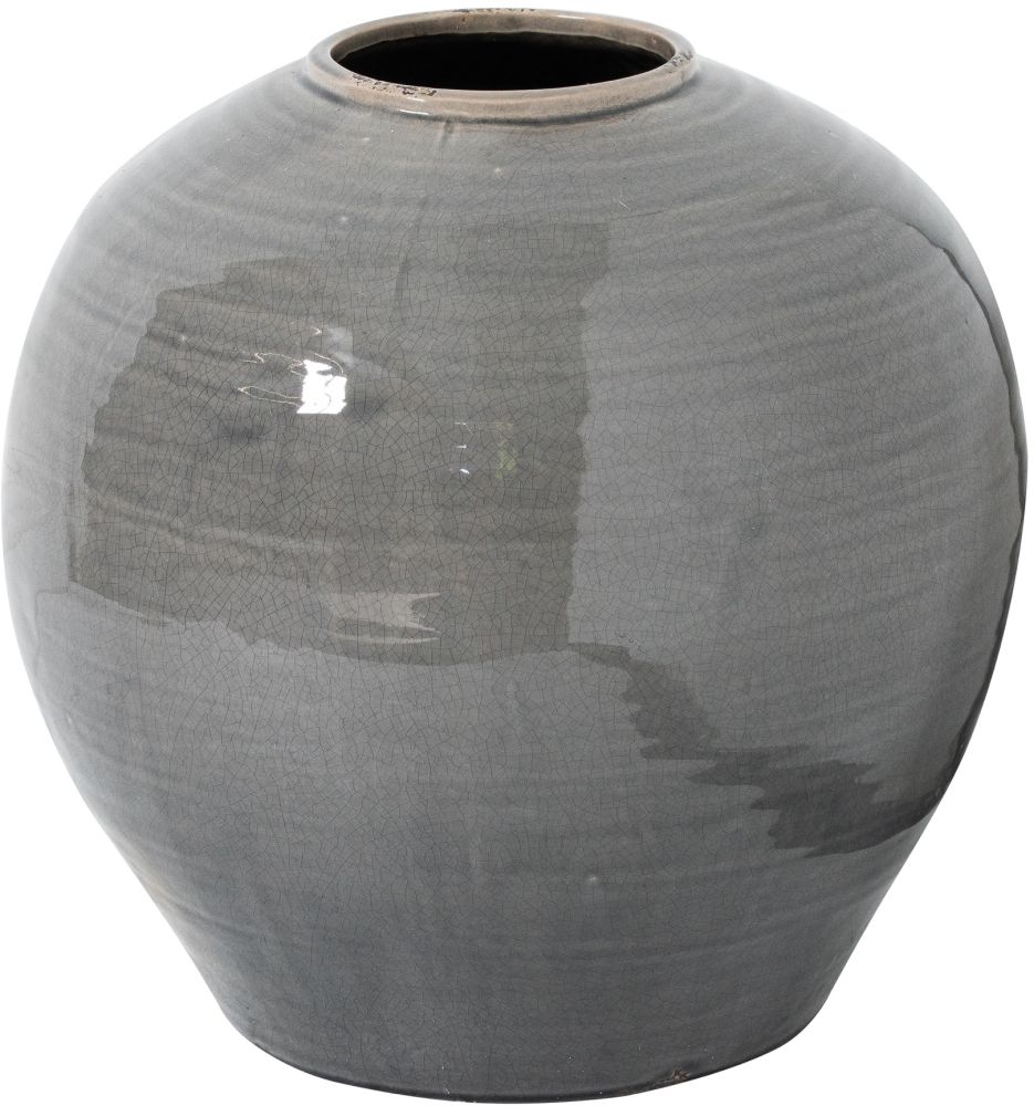 Garda Regola Vase - Grey Glazed