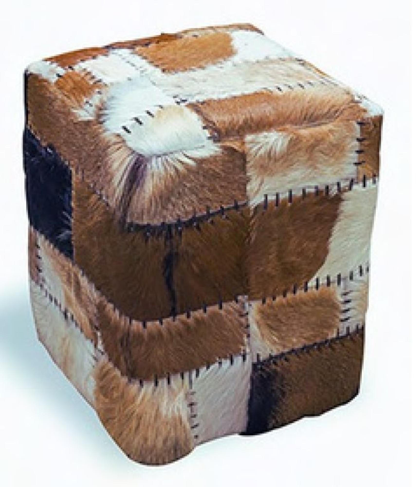 Frankfort Pouffe - Cube - Patchwork