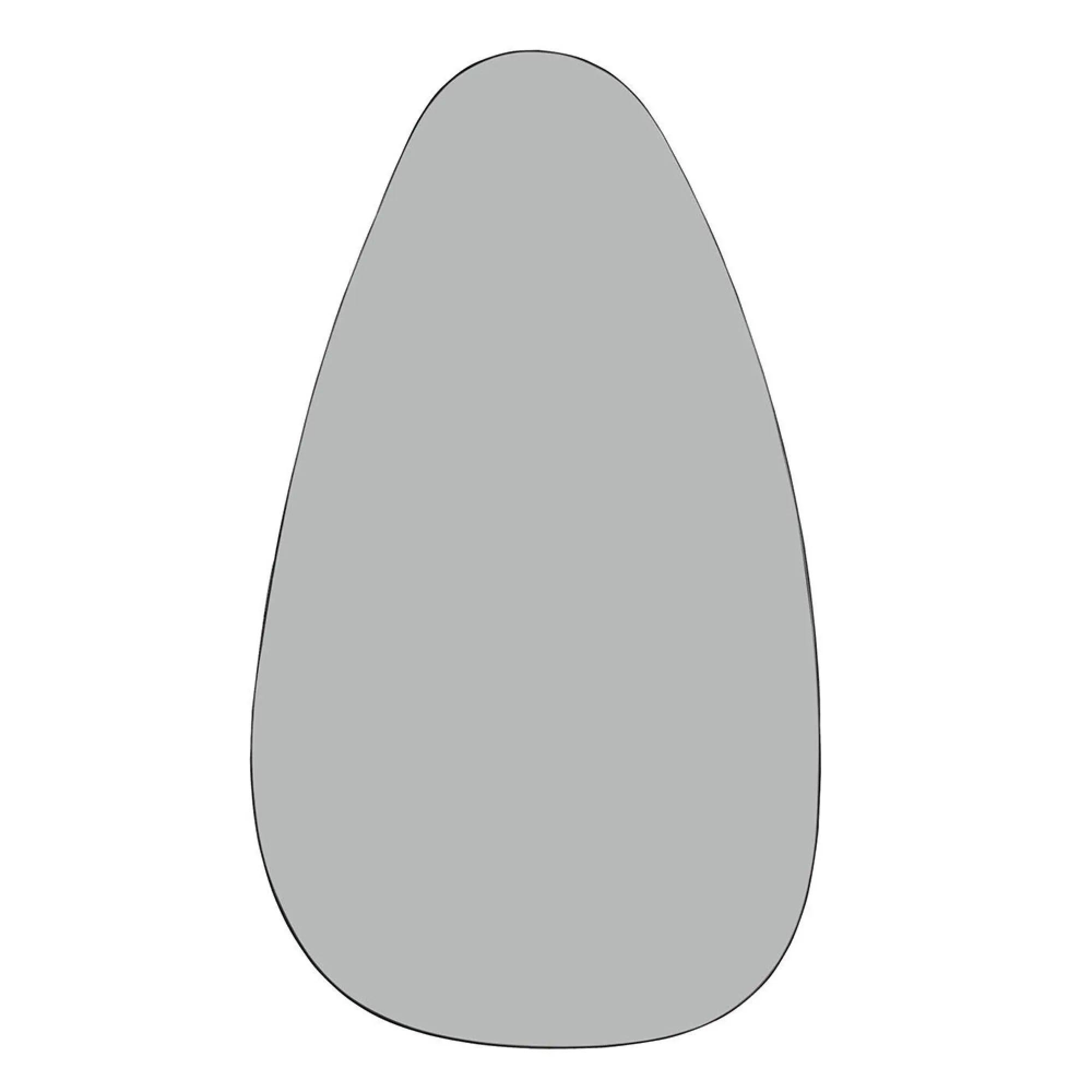 Organic Cheval Mirror - Bronze Metal - 86cm x 150cm