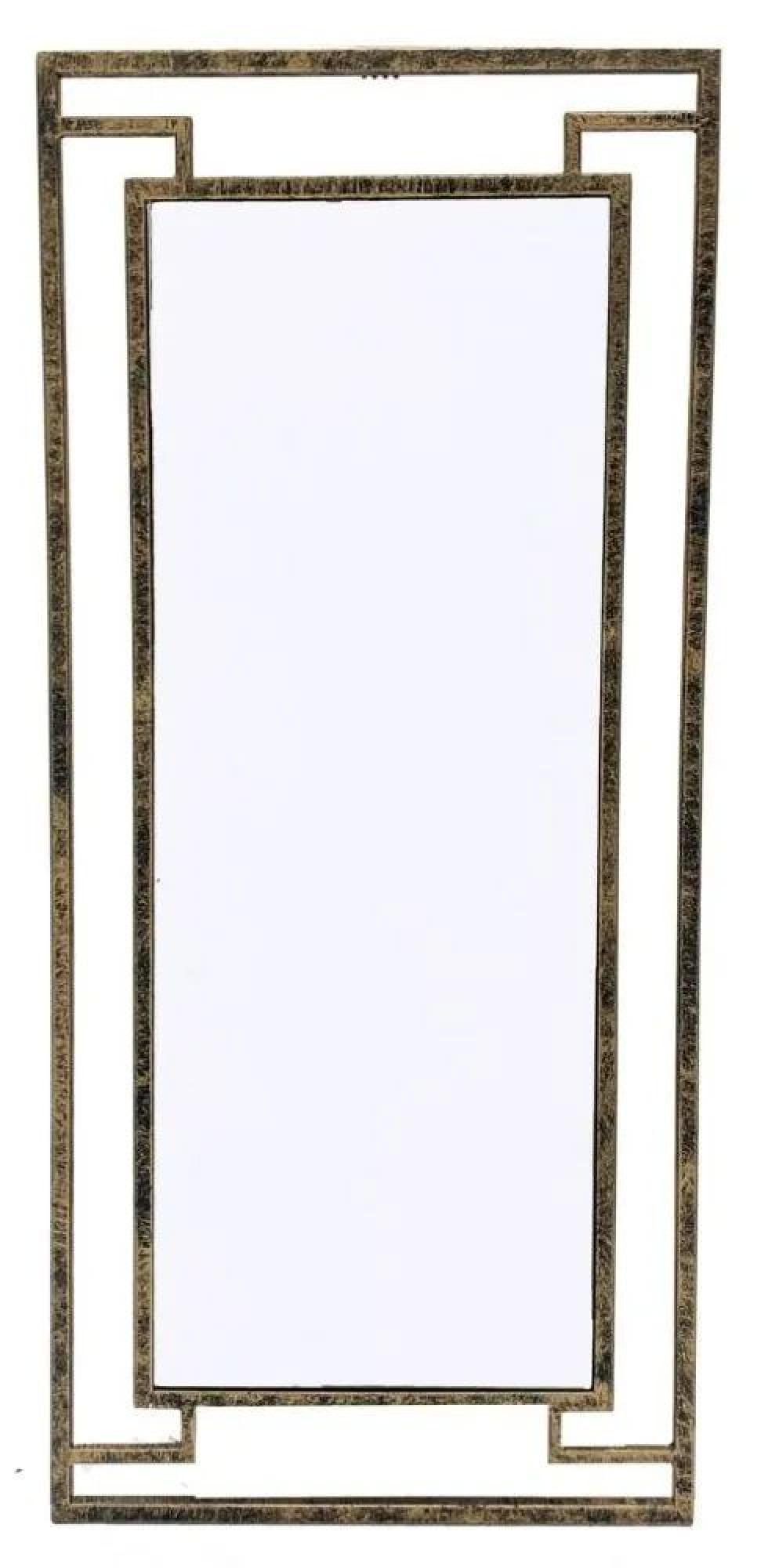 Imogen Wall Mirror - Antique Gold - Rectangular - 41cm x 91cm