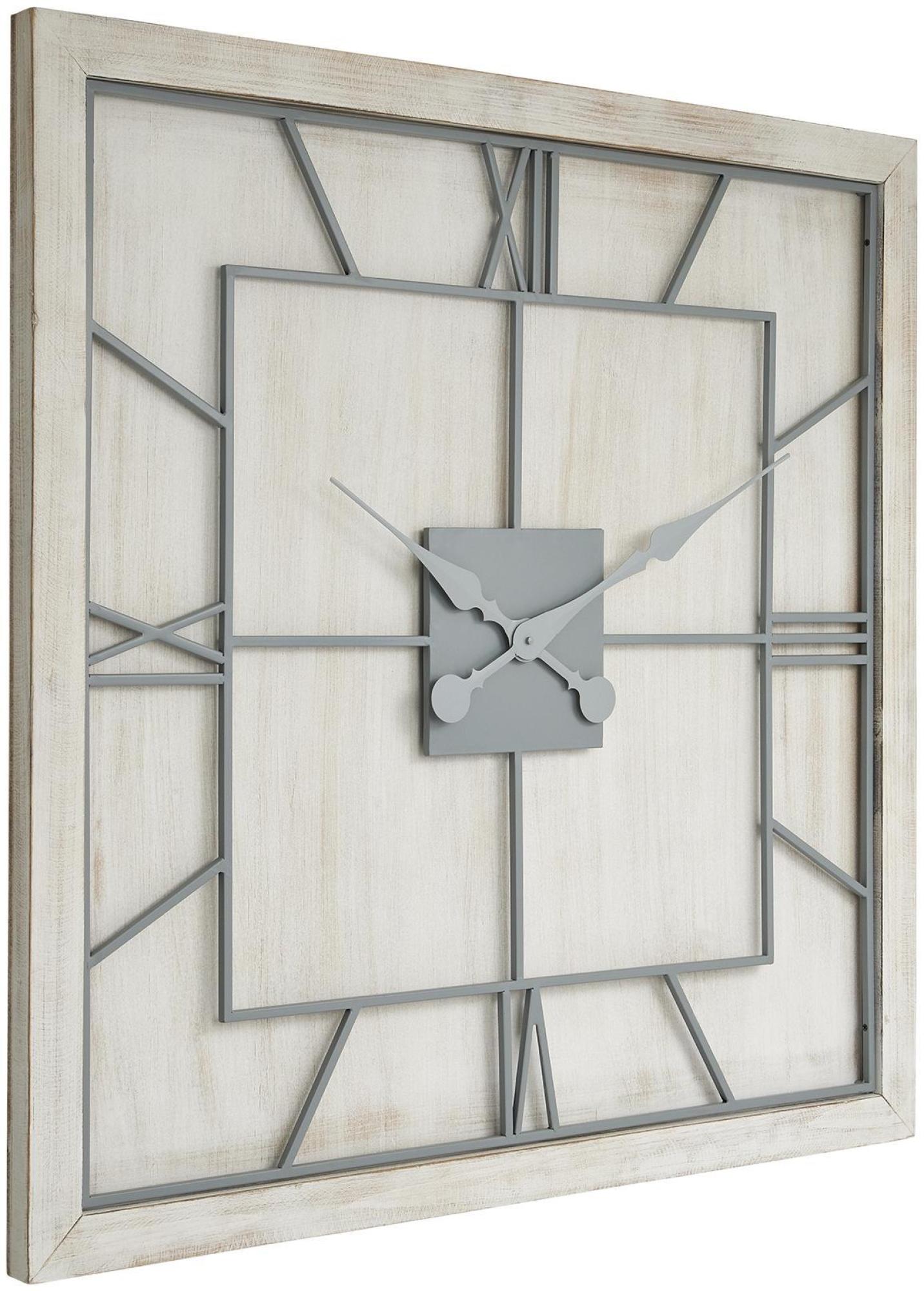 Williston Wall Clock Metal Square 90cm X 90cm