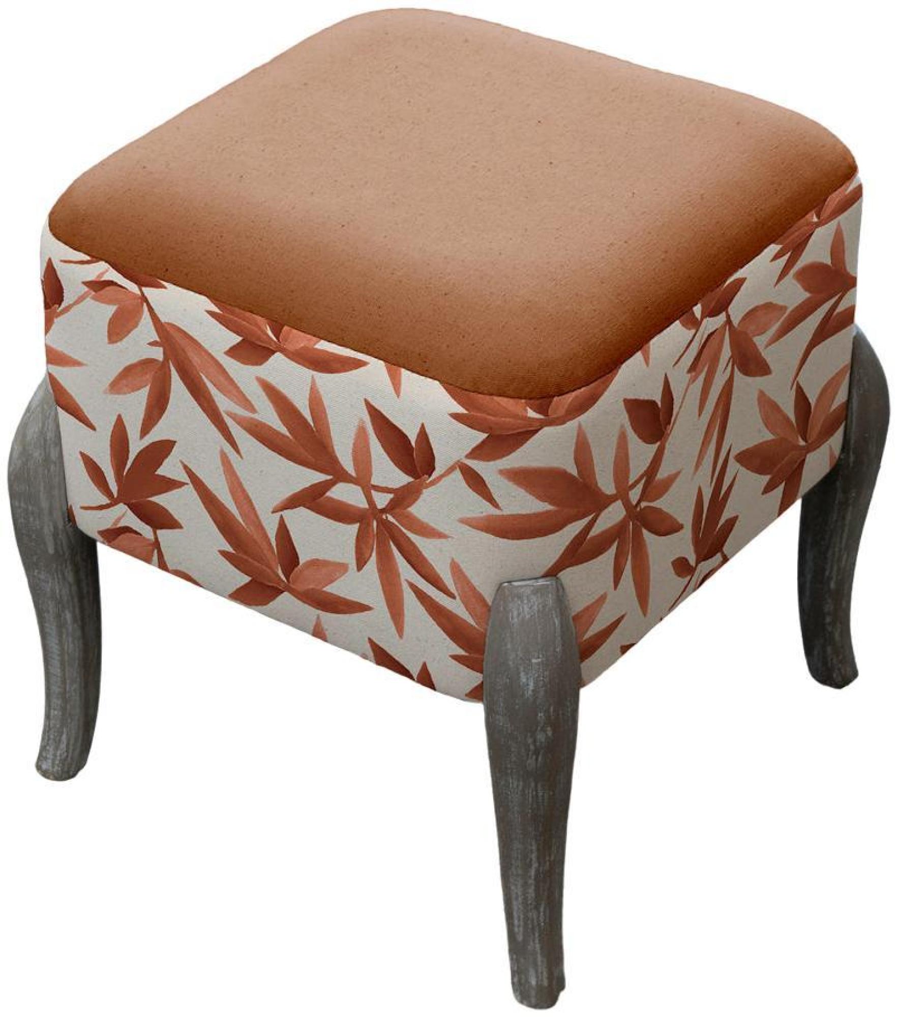 Silverwood Ralf Footstool - Sienna - Printed