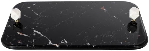 Yaya Black Marble Effect Tray