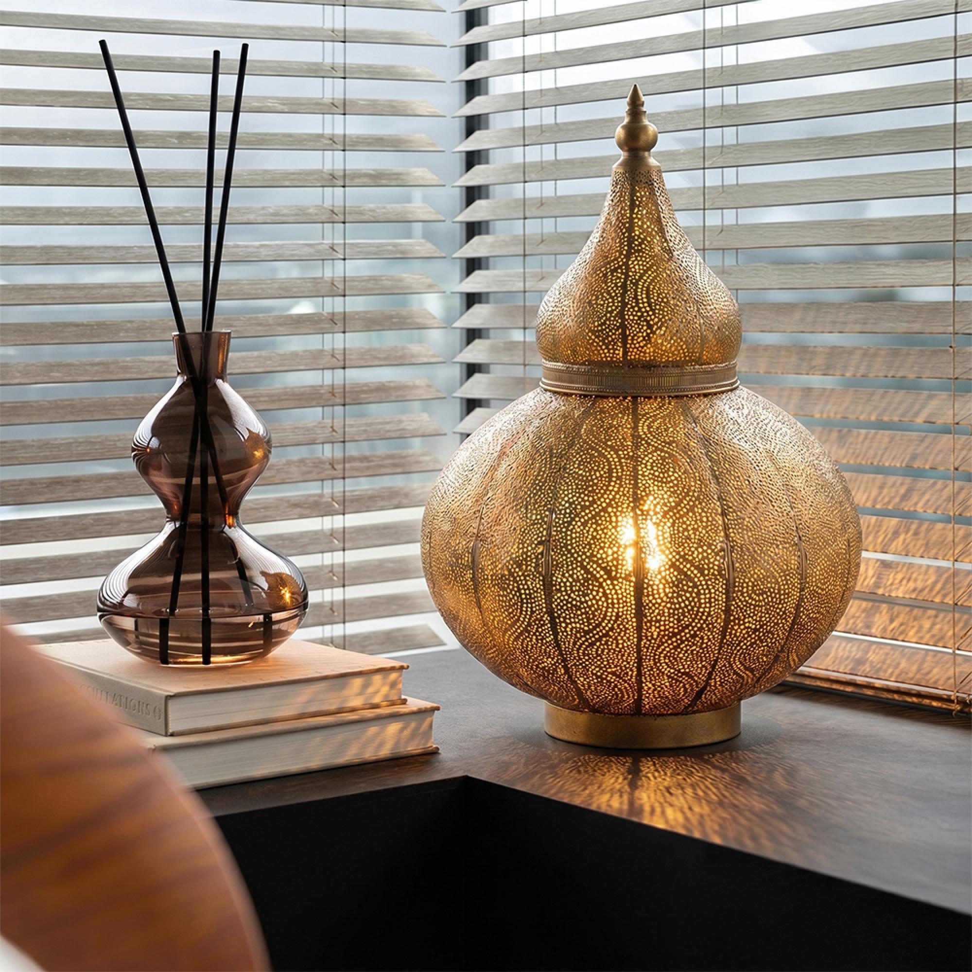 Aladin Table Lamp - Small - Gold - Metal