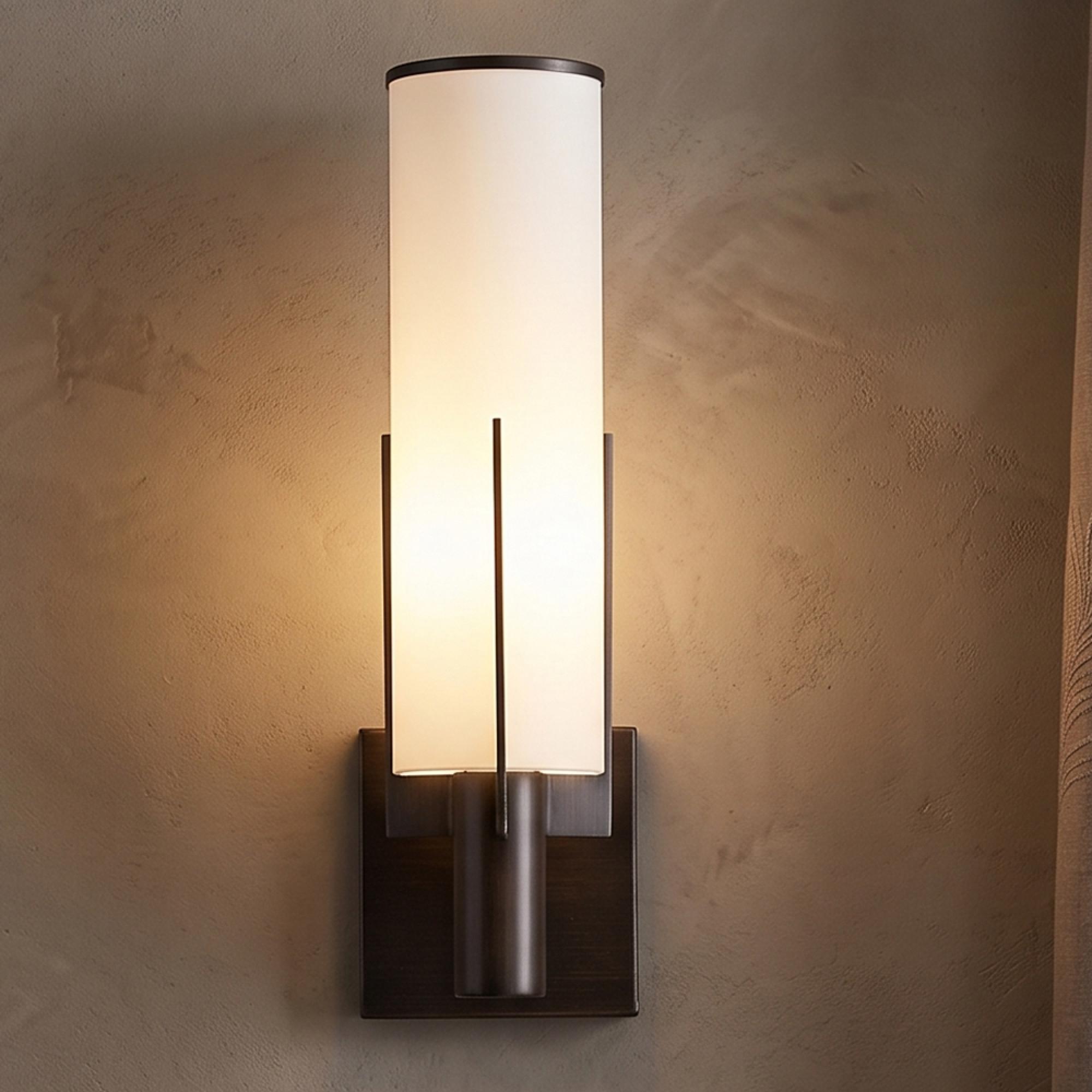 Magly Wall Lamp - Bronze - Glass and Metal