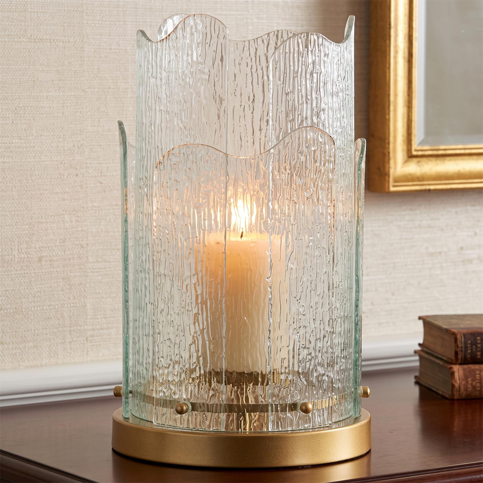 Danila Hurricane Light - Large - Gold - Glass and Metal