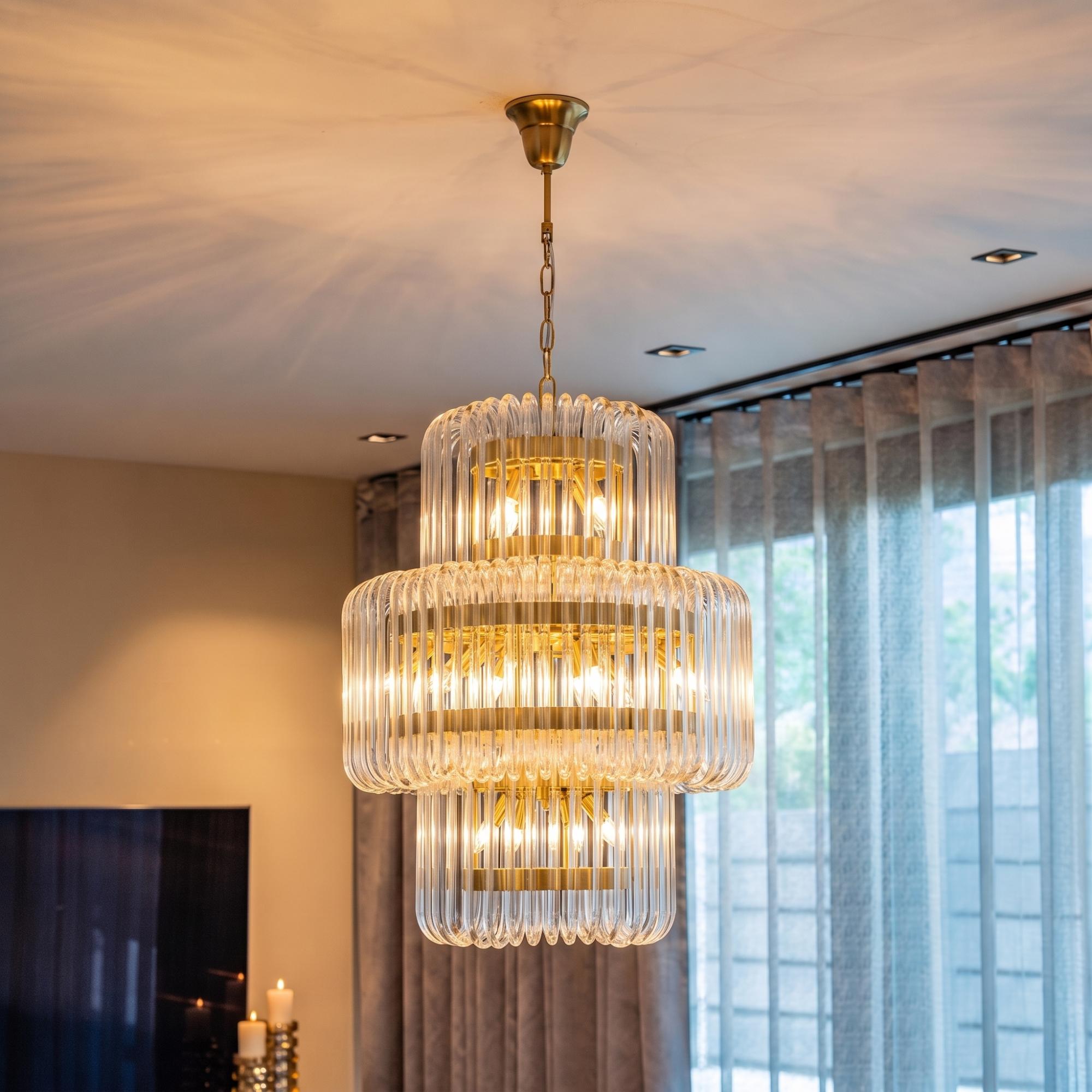 Chenna Glass Chandelier