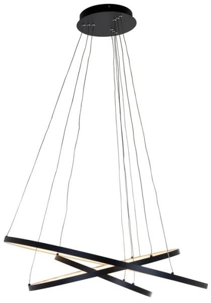 Amira Black Metal Chandelier
