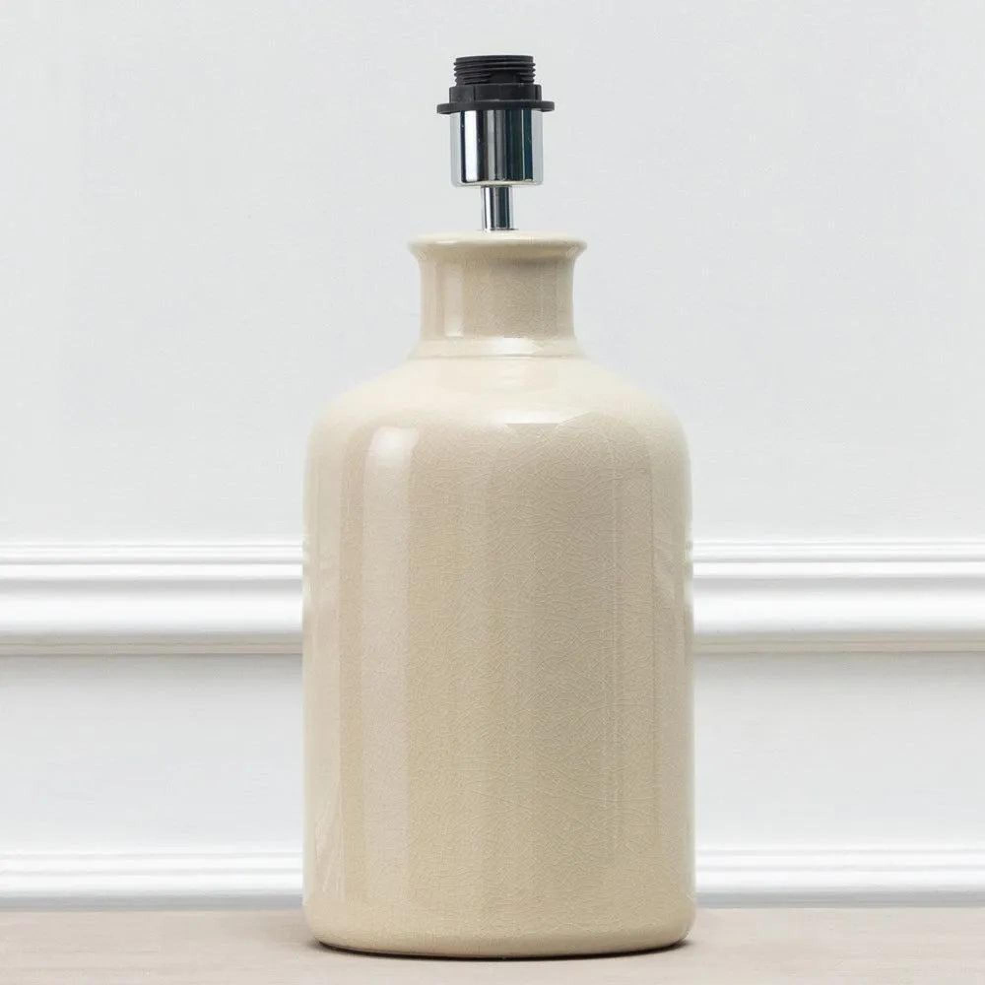 Clearance - Elspeth Lamp Base - Cream - FSS16171