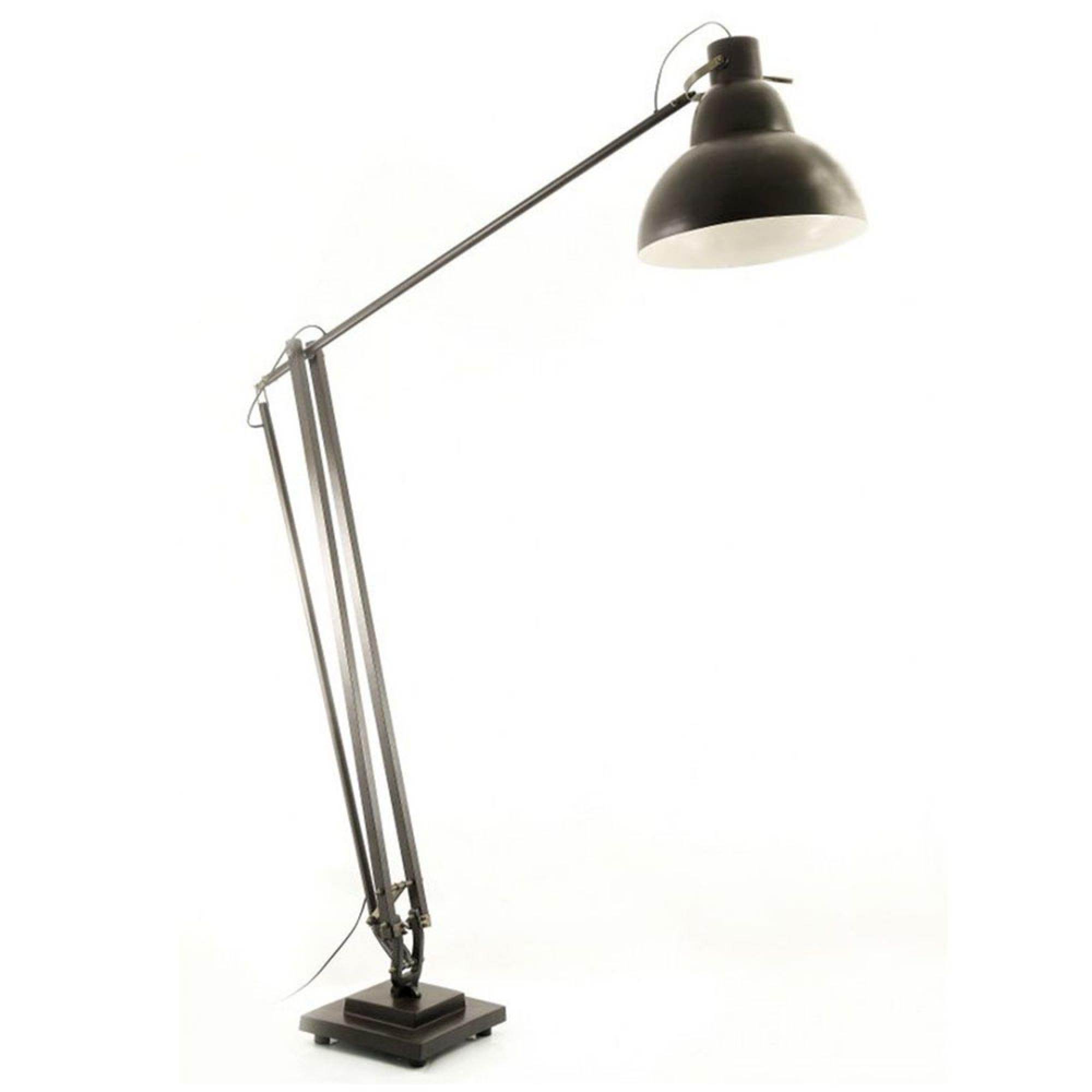 Jumbo Floor Lamp - Black Metal