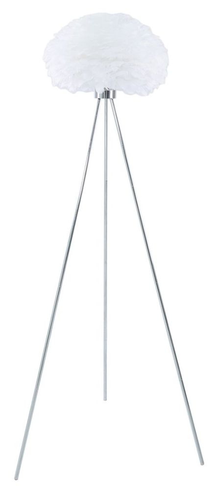 Floor Lamp - Tripod - White Shade