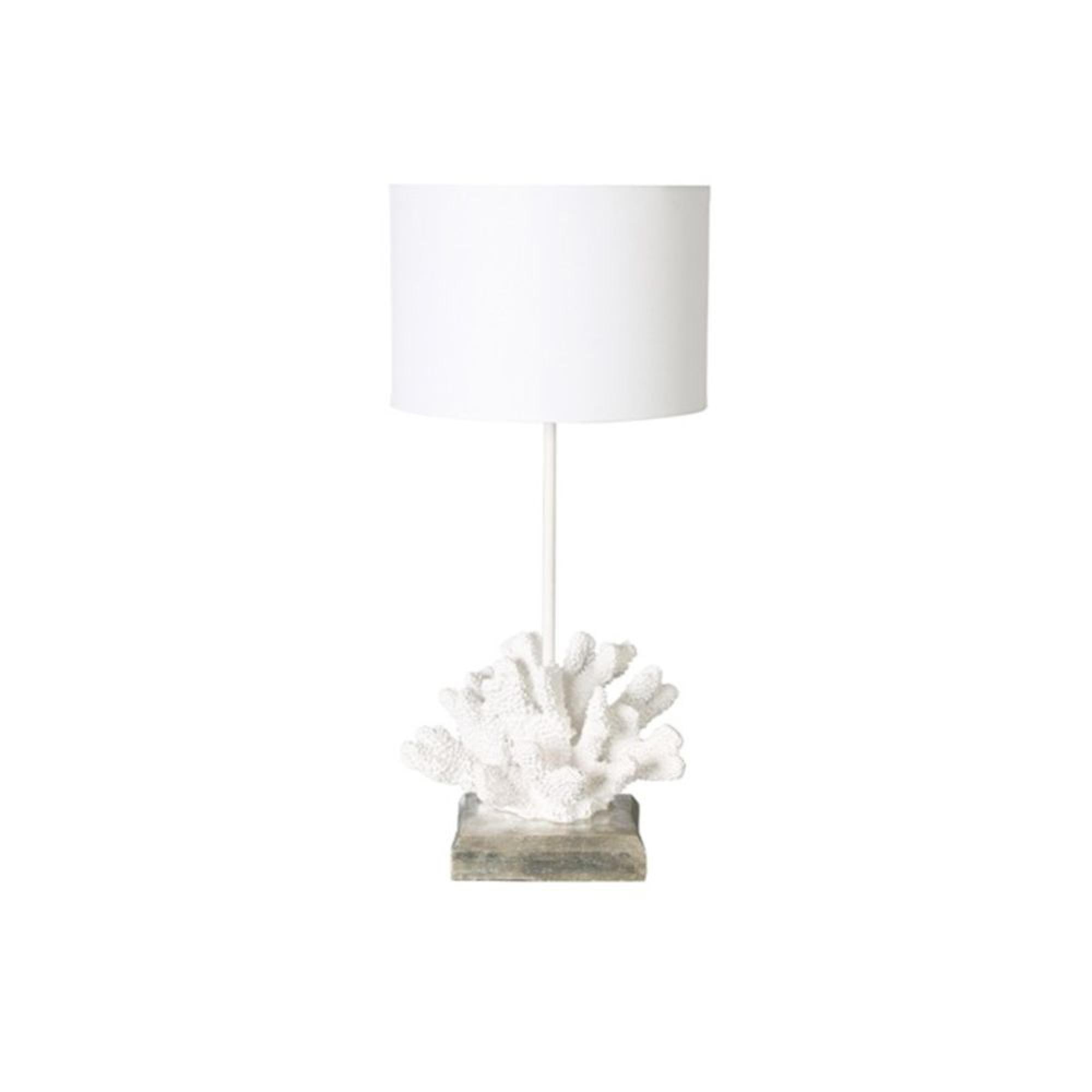 Table Lamp - White Shell