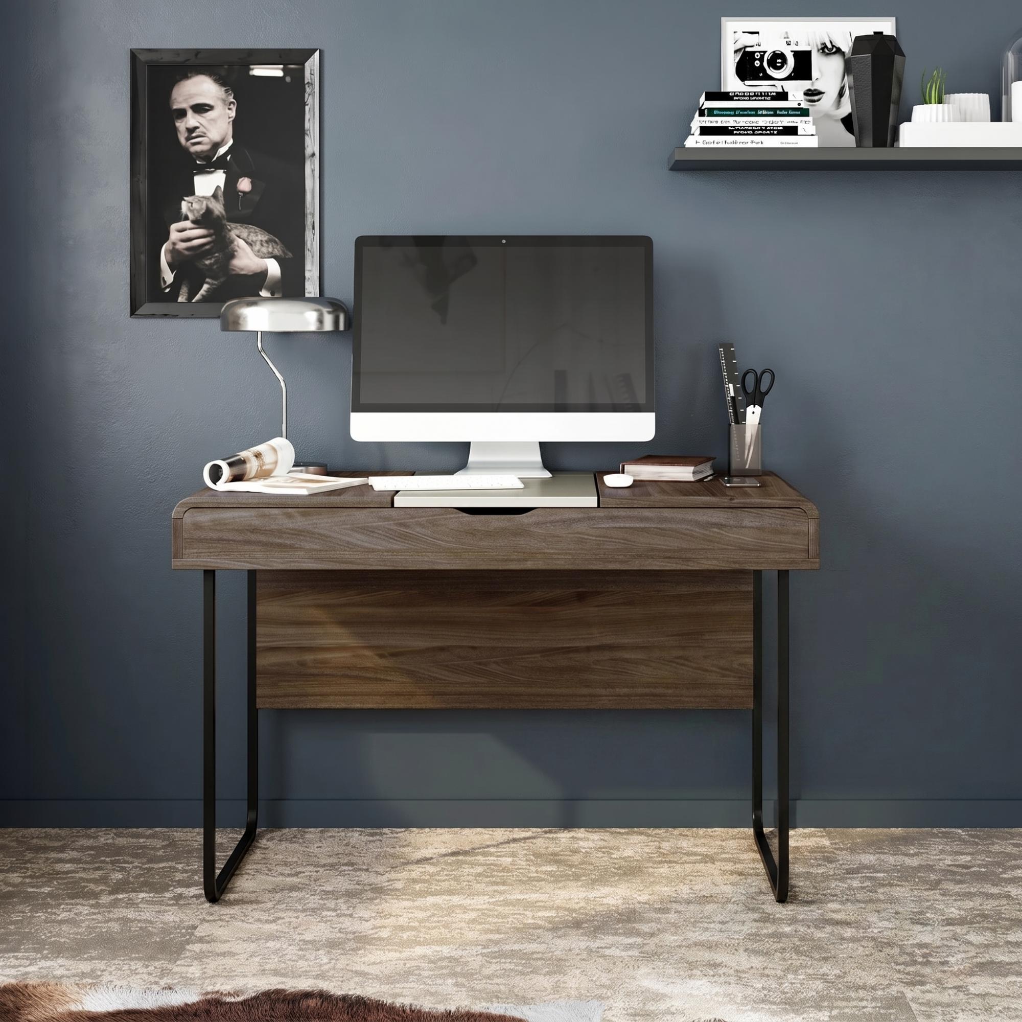 Dorset Home Office Desk - Walnut - AW3170