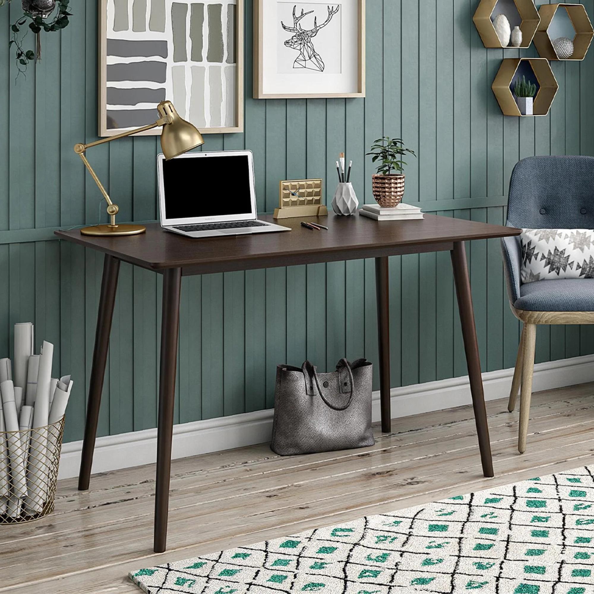 Novogratz Brittany Desk - Walnut - AW4524801COMNUK
