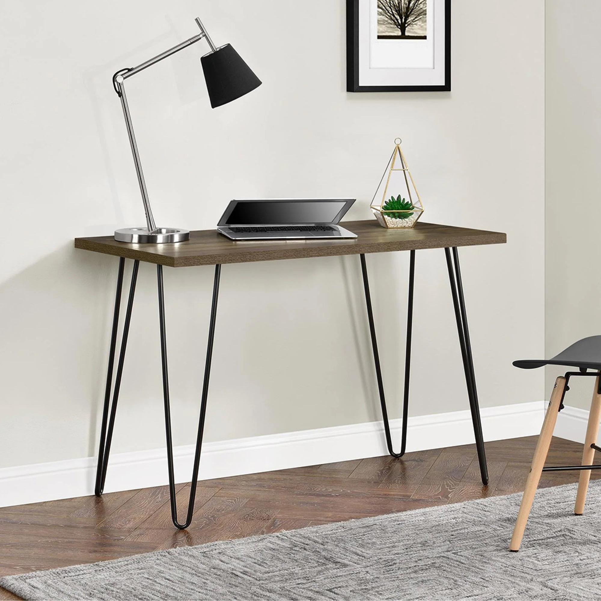 Owen Retro Desk - Walnut - 9851396COMUK