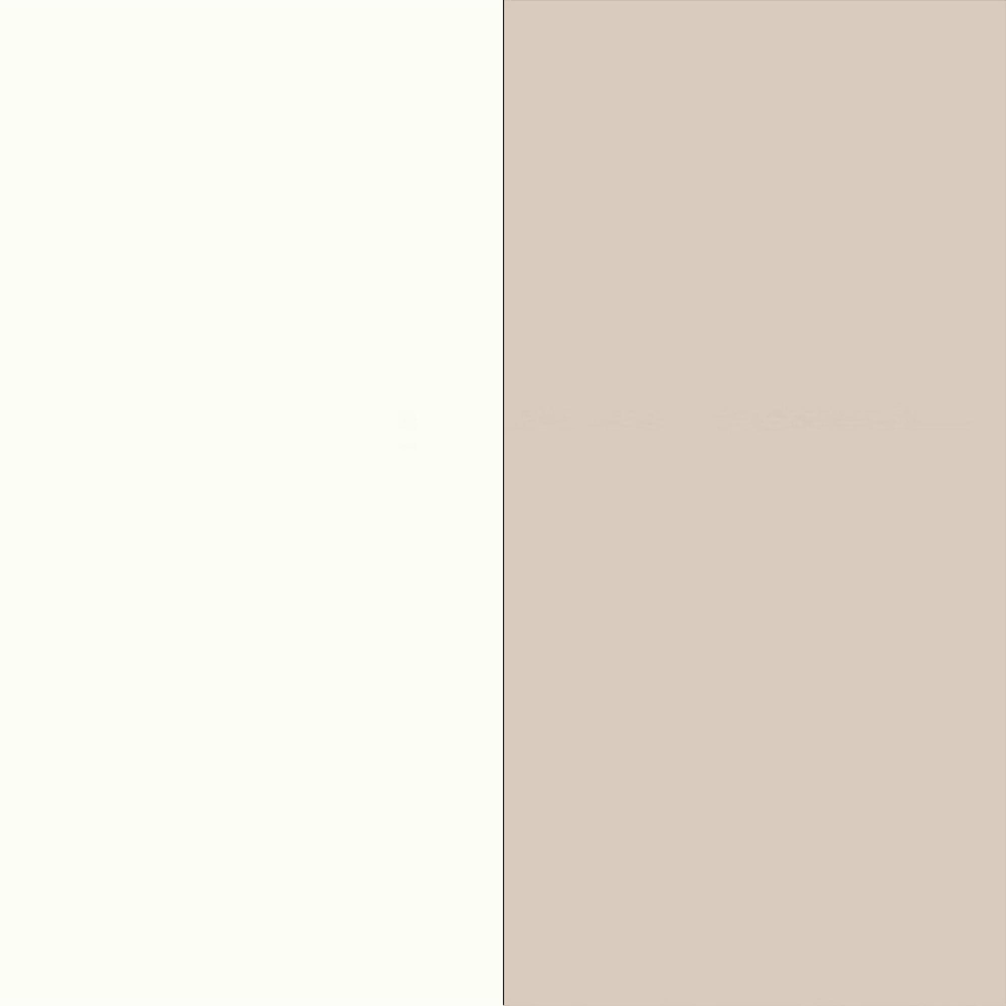 White Matt Front and Kashmir Matt Base