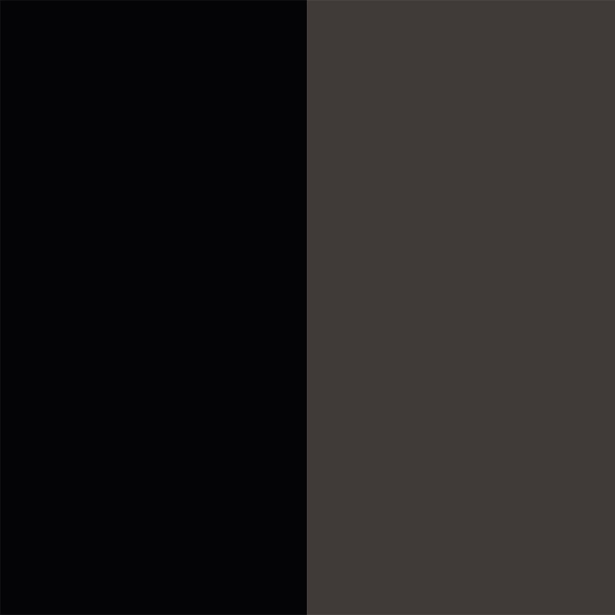 Deep Black Front and Graphite Base