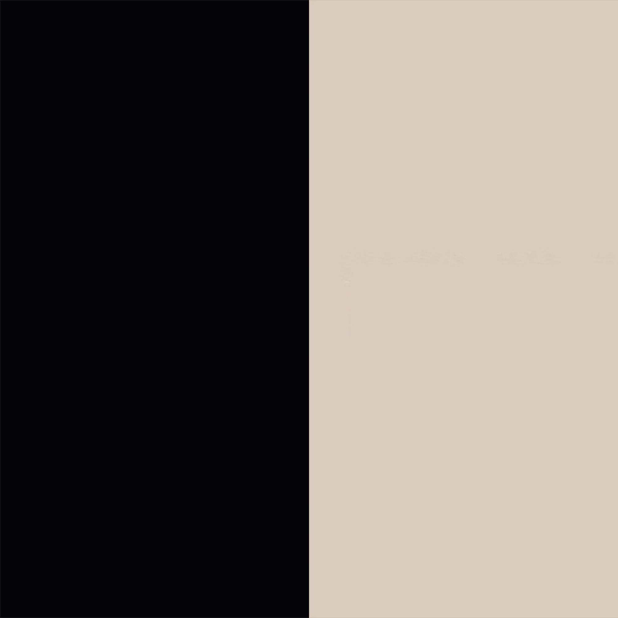 Deep Black Front and Kashmir Matt Base