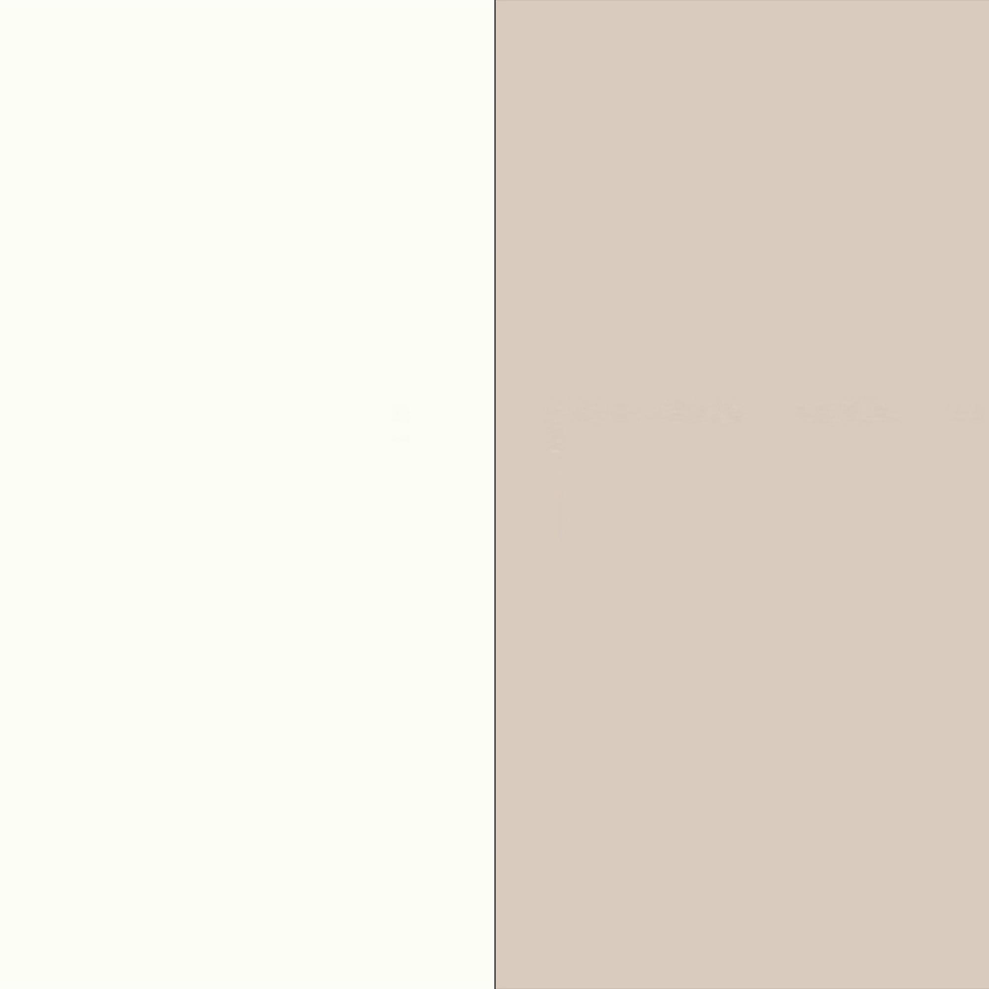 White Matt Front and Kashmir Matt Base